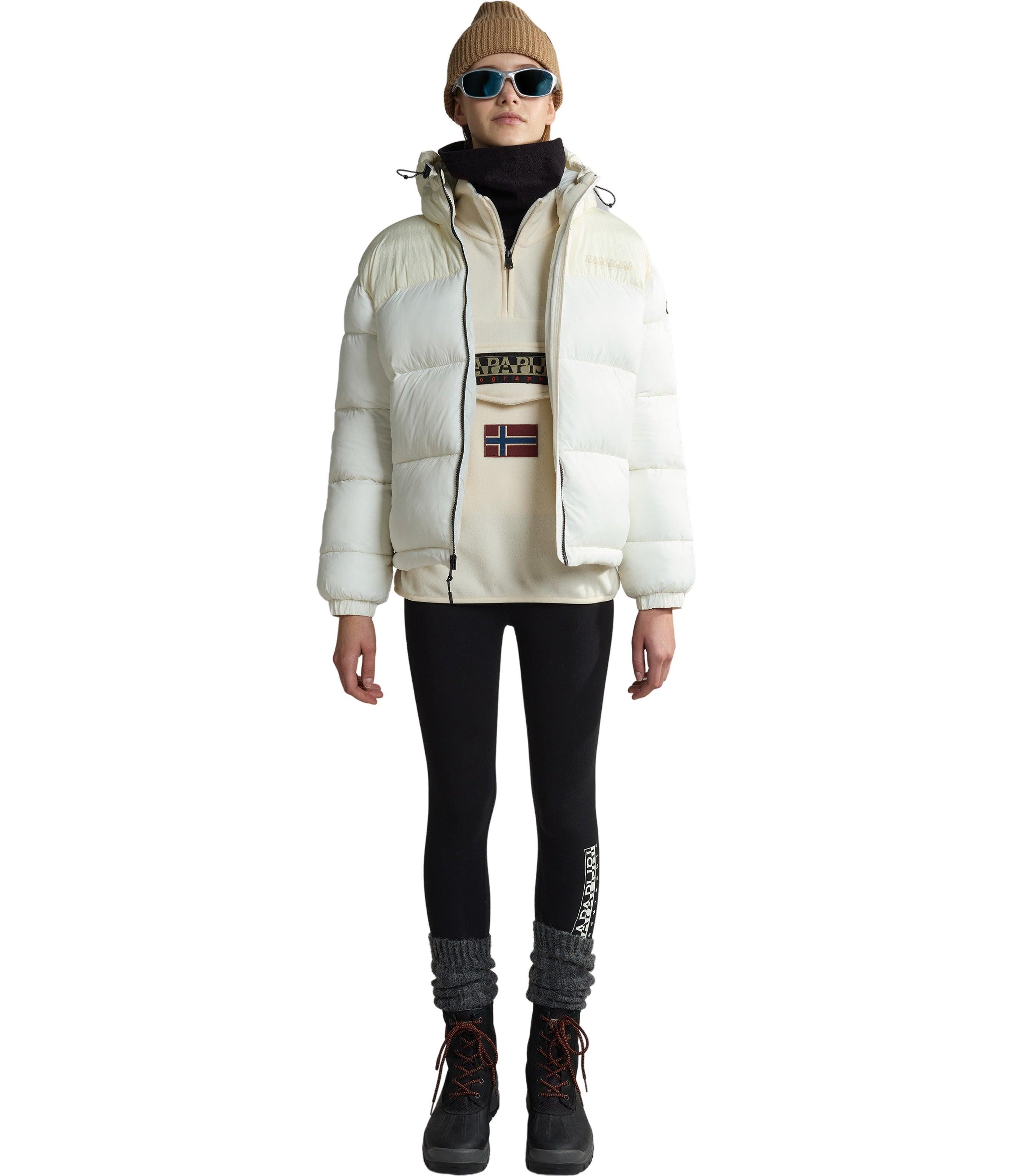 Napapijri-T-Burgee HZ Whitecap Gray-Sweatshirts & Hoodies-6-Milagron.com