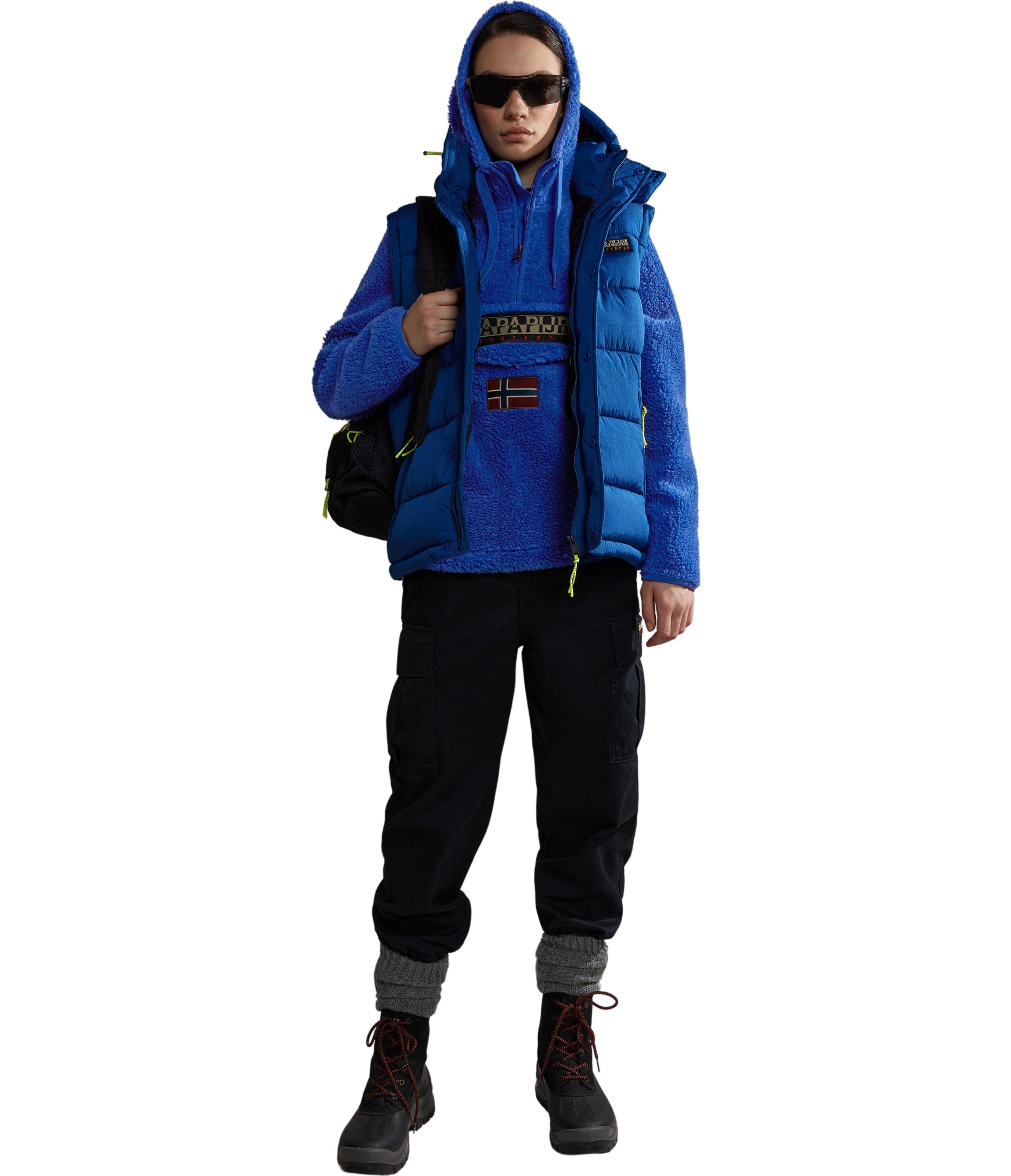 Napapijri-T-Burgee HZH Blue Mazarine-Sweatshirts & Hoodies-3-Milagron.com