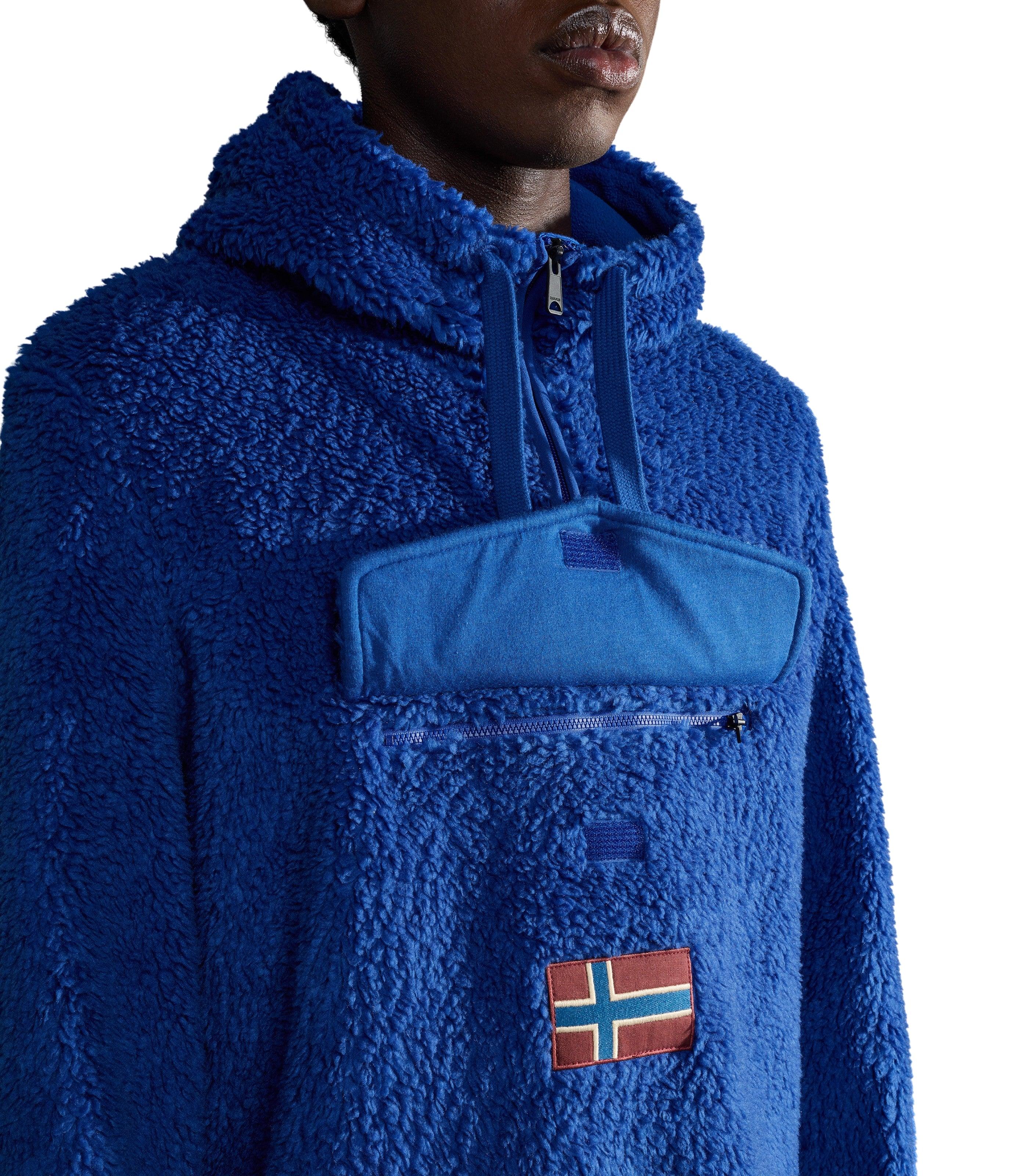 Napapijri-T-Burgee HZH Blue Mazarine-Sweatshirts & Hoodies-5-Milagron.com