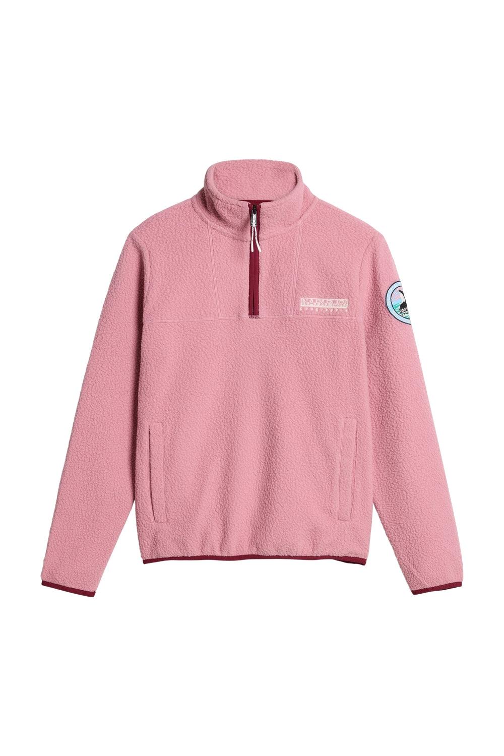 Napapijri-T-Cuverville Hz W Pink Foxglo-Sweatshirts & Hoodies-1-Milagron.com