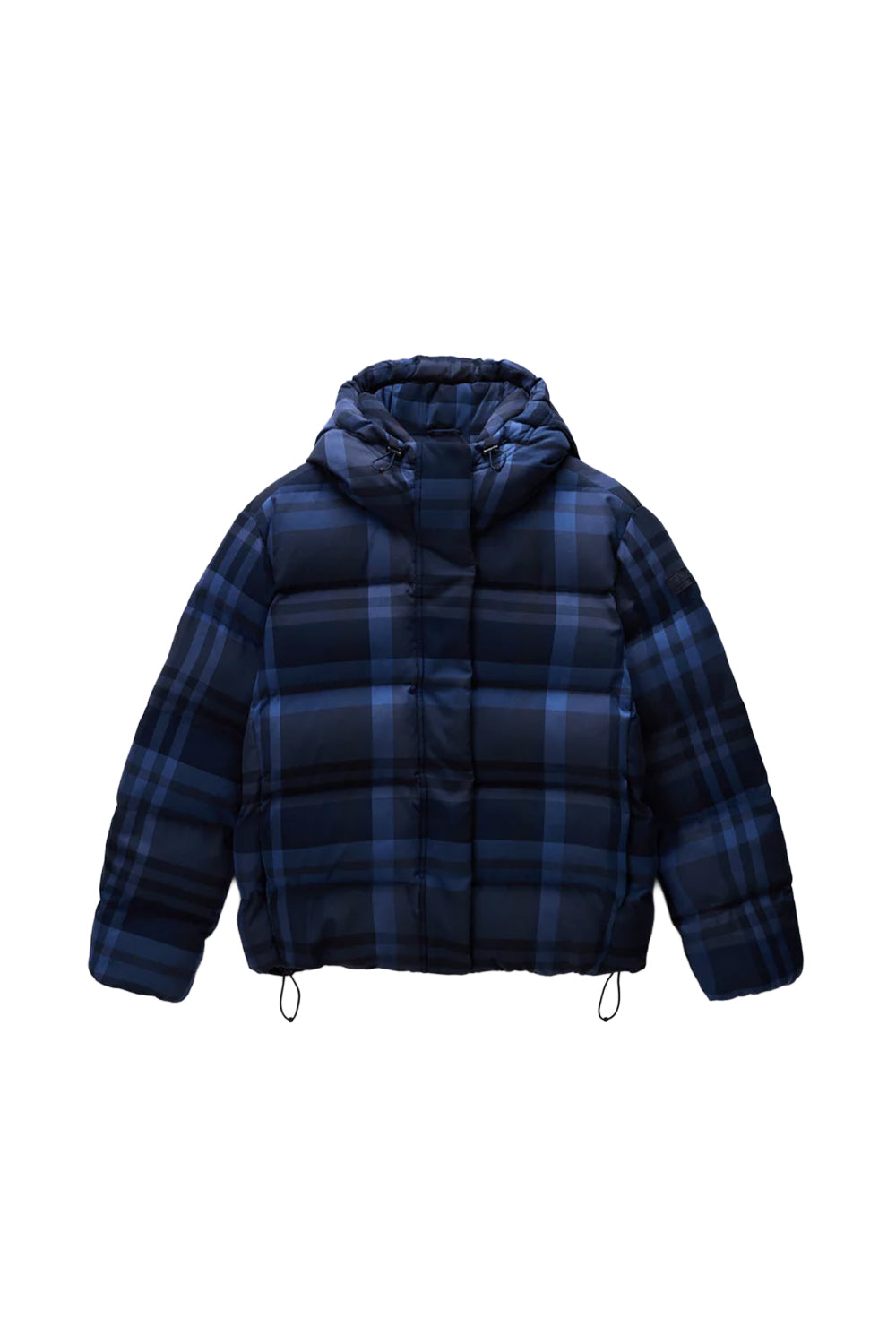 Napapijri-Napapijri ThermoFibre® Glane Check Puffer CORDURA® Jacket Ekoseli Lavicert Kadın Mont-Mont-1-Milagron.com