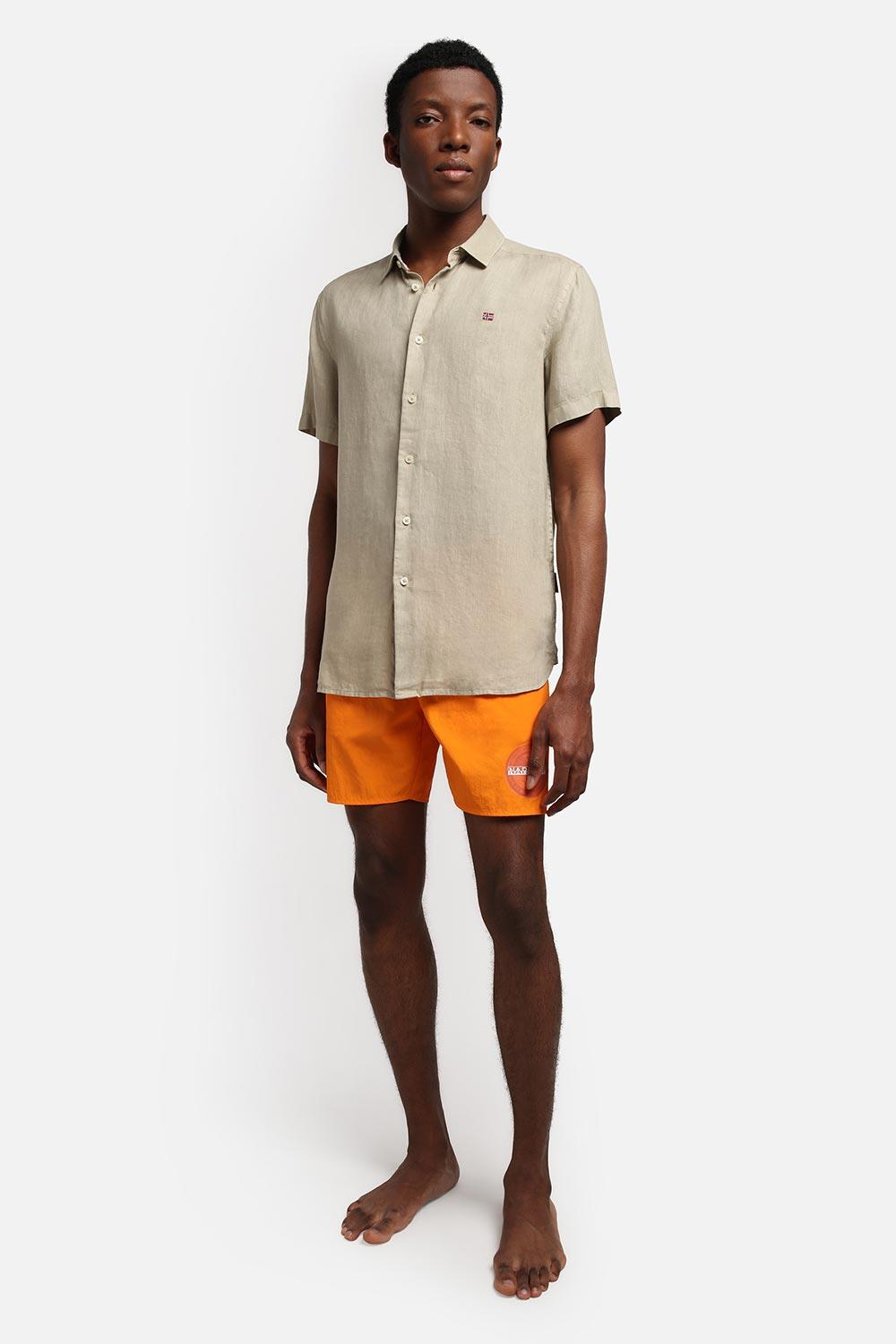 Napapijri-V-Verney Orange Popsicle-Mayo-1-Milagron.com