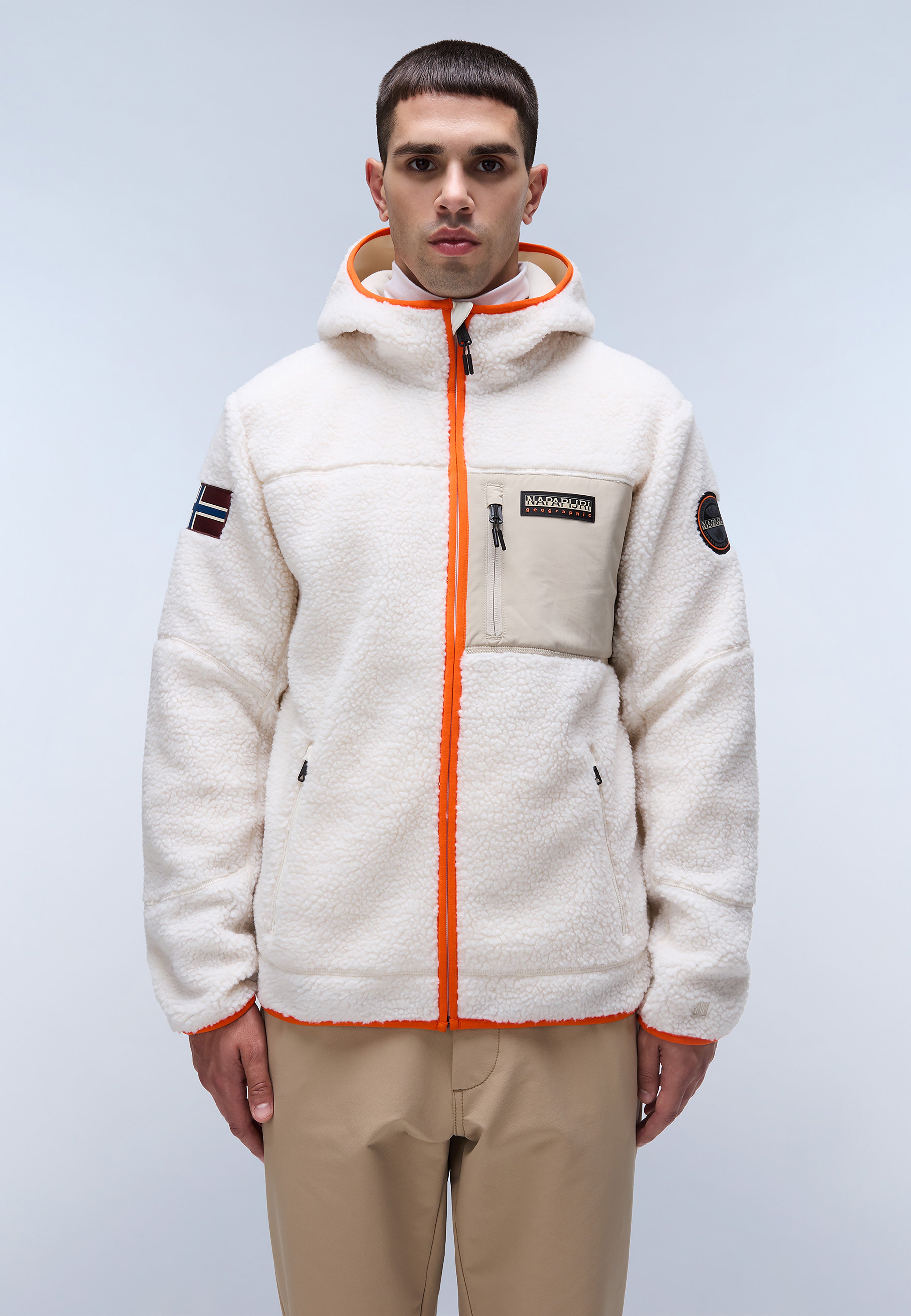 Napapijri-Yupik Full Zip Hoodie 3-Sweatshirts & Hoodies-2-Milagron.com