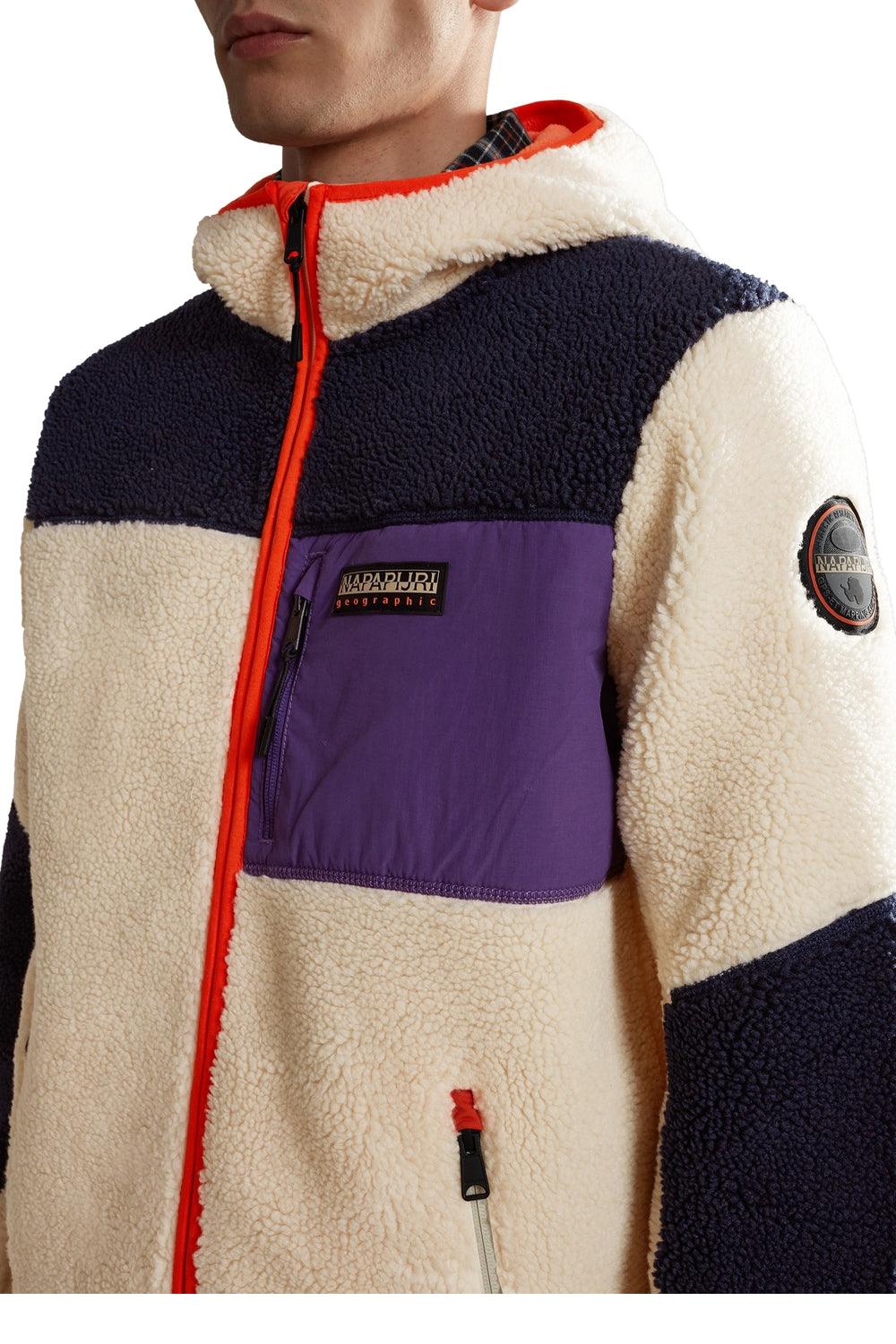 Napapijri-Yupik Full Zip Hoodie 3-Sweatshirts & Hoodies-3-Milagron.com