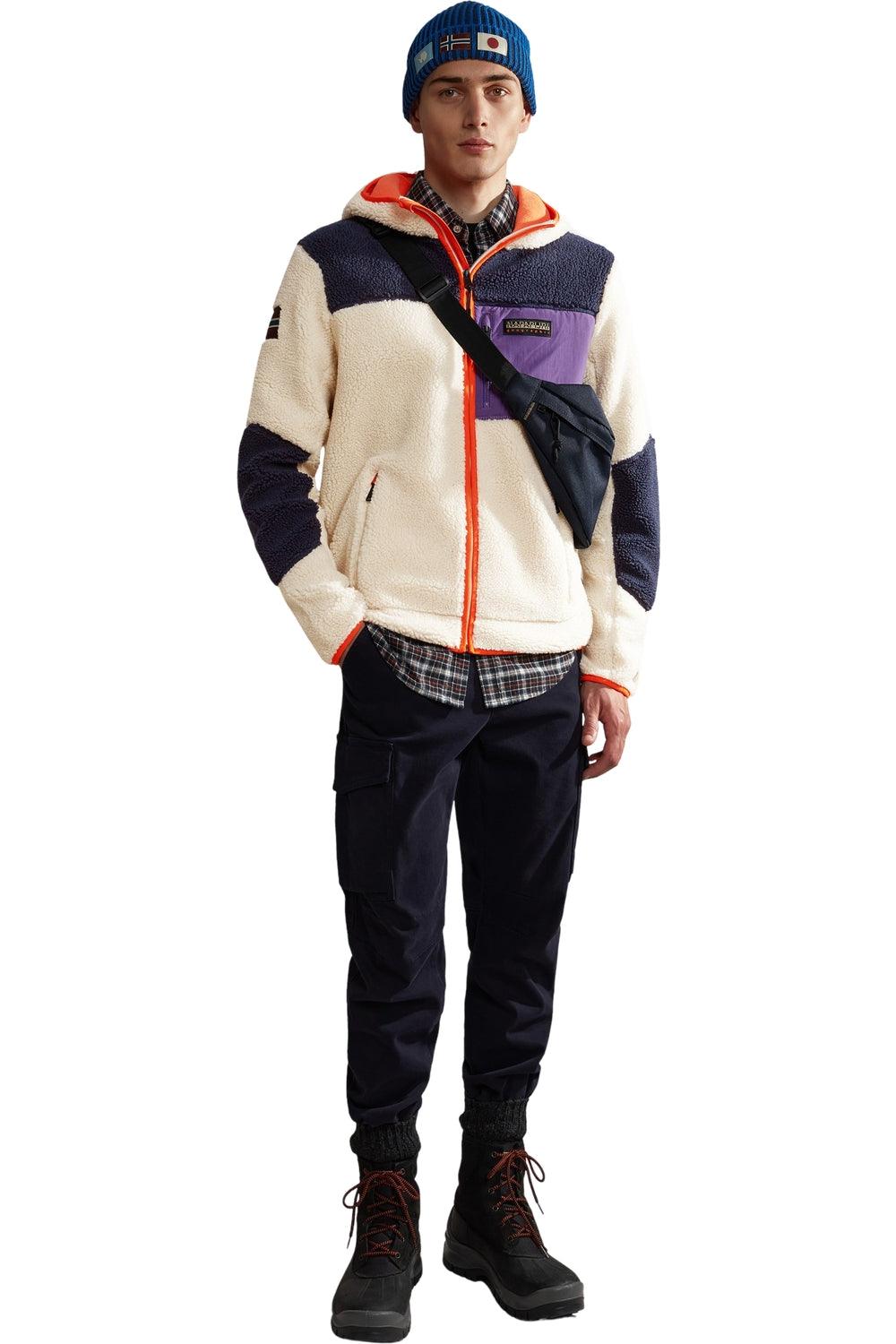 Napapijri-Yupik Full Zip Hoodie 3-Sweatshirts & Hoodies-5-Milagron.com