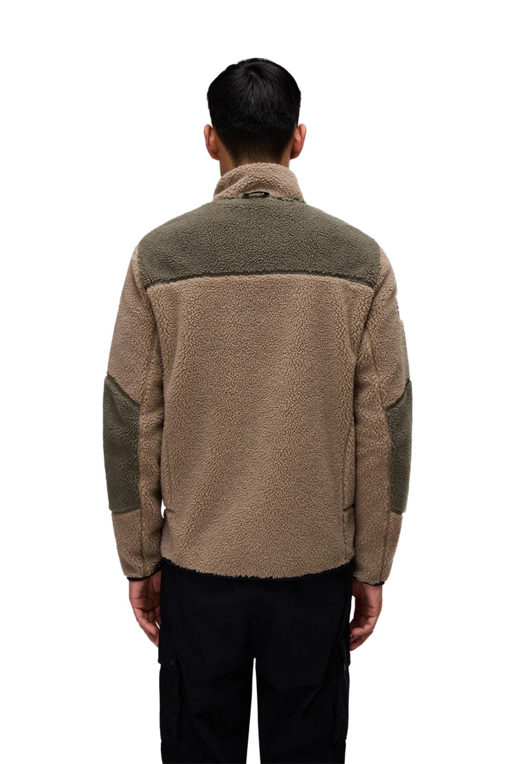 Napapijri-Yupik Fzh 3 Yeşil Peluş Mont-Mont-8-Milagron.com