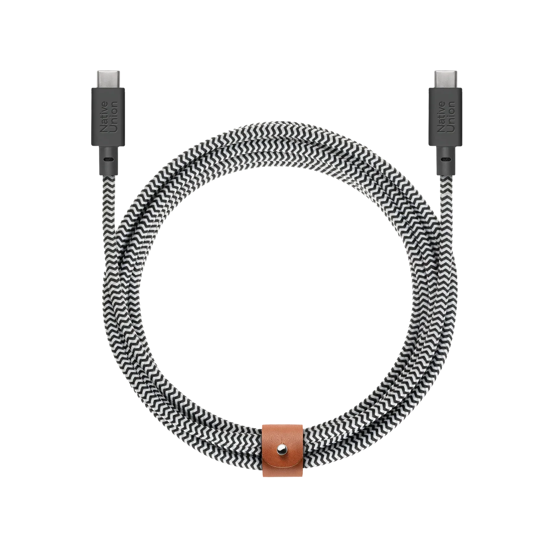 Native Union Belt Cable Xl C To C Zebra 3M Şarj Kablosu