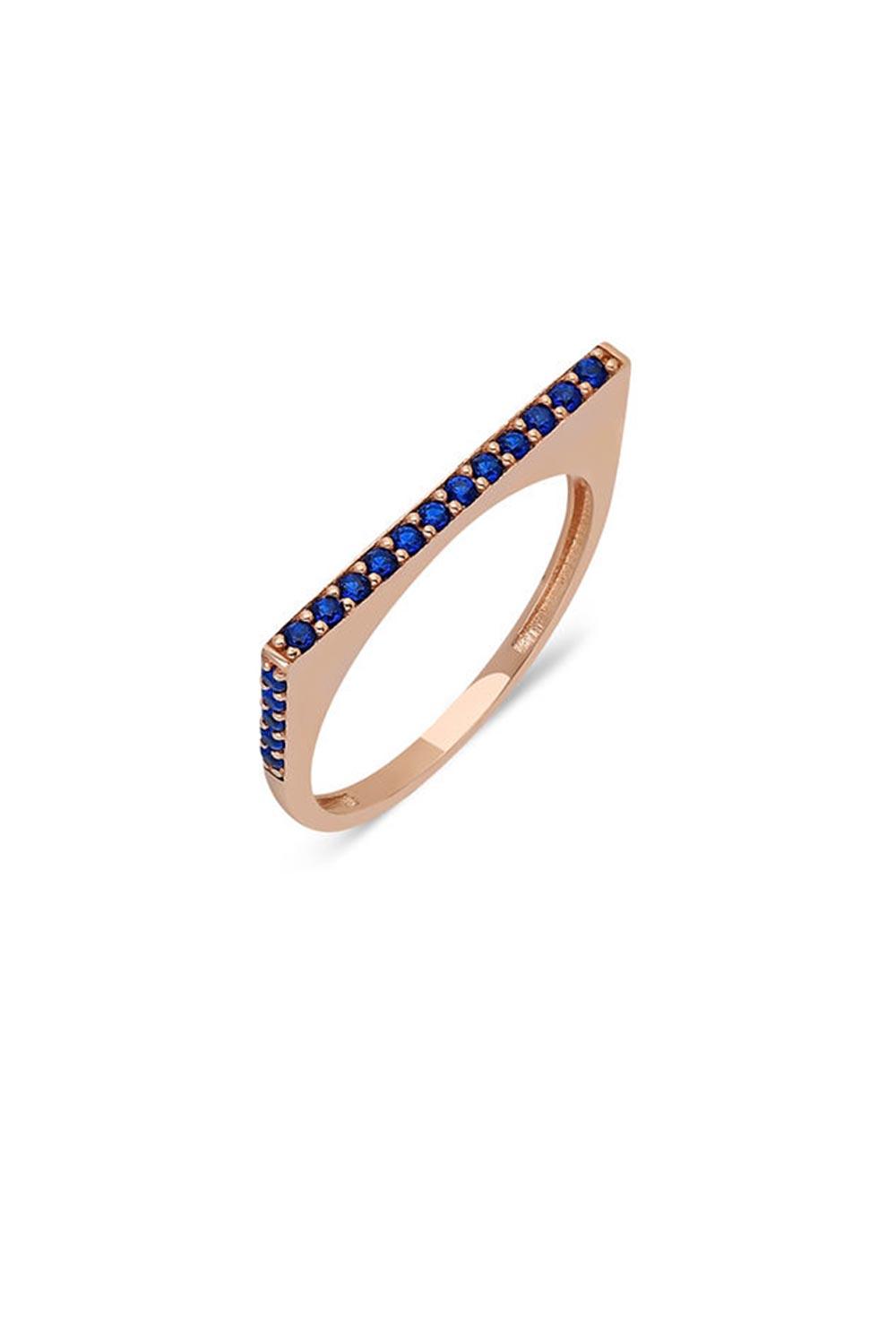 Nayra Jewelry-Stalward Yüzük Mavi-Yüzük-1-Milagron.com