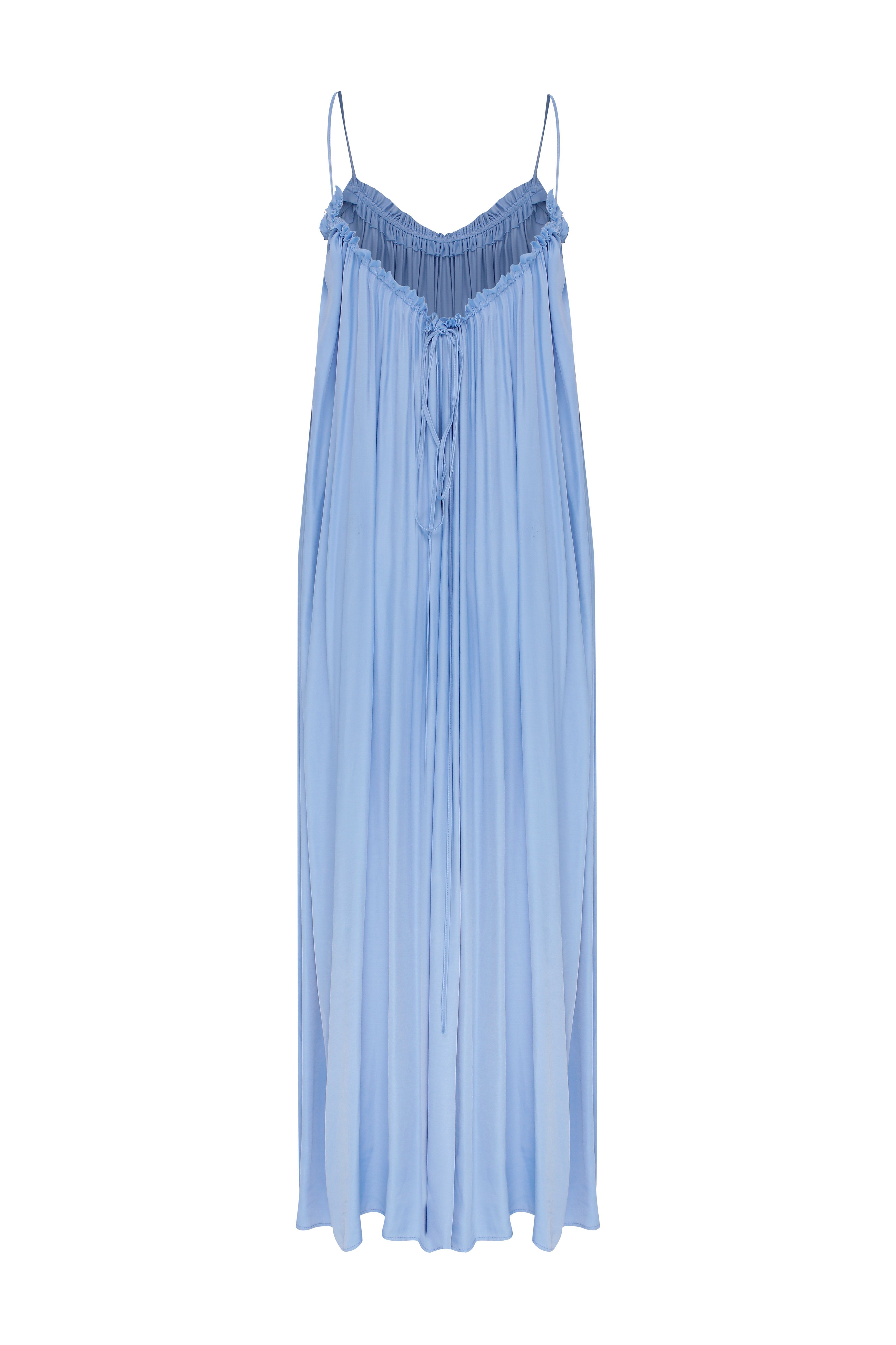 Nazlı Ceren-Adele Elbise Mavi-Elbise-2-Milagron.com