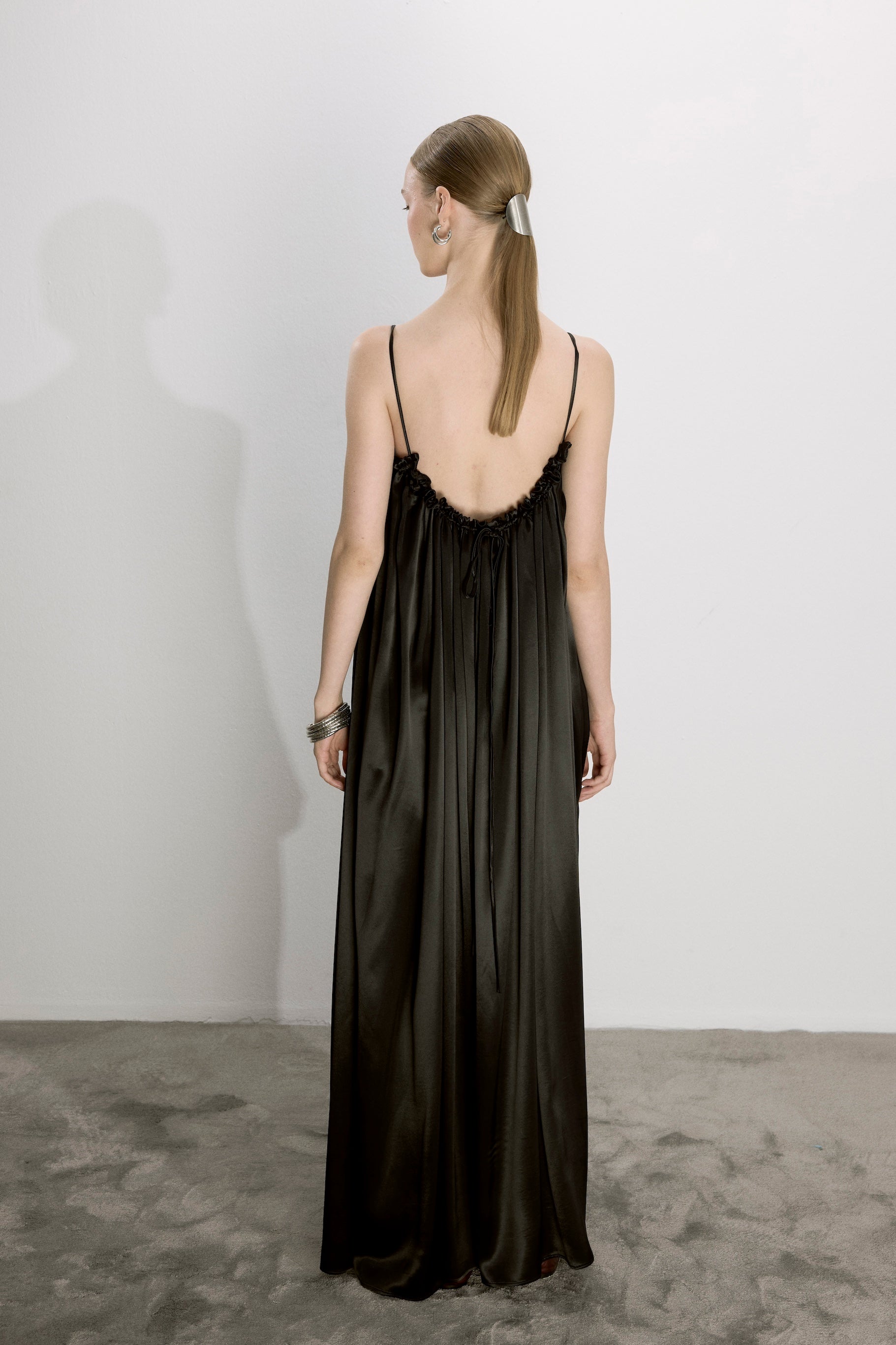 Nazlı Ceren-Adele Elbise Siyah-Dresses-5-Milagron.com