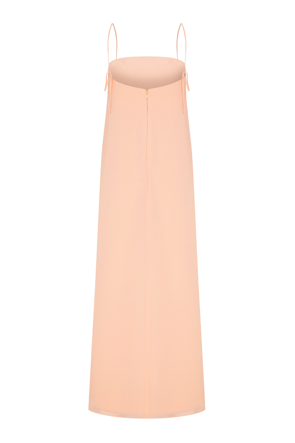 Aella Şifon Elbise Apricot Cream