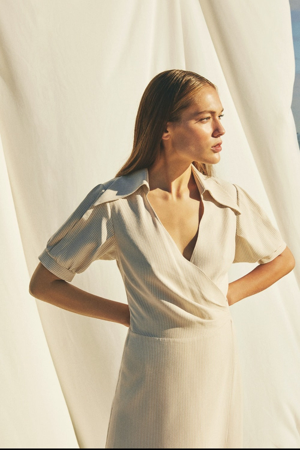 Nazlı Ceren-Agon Wrap Elbise-Elbise-3-Milagron.com