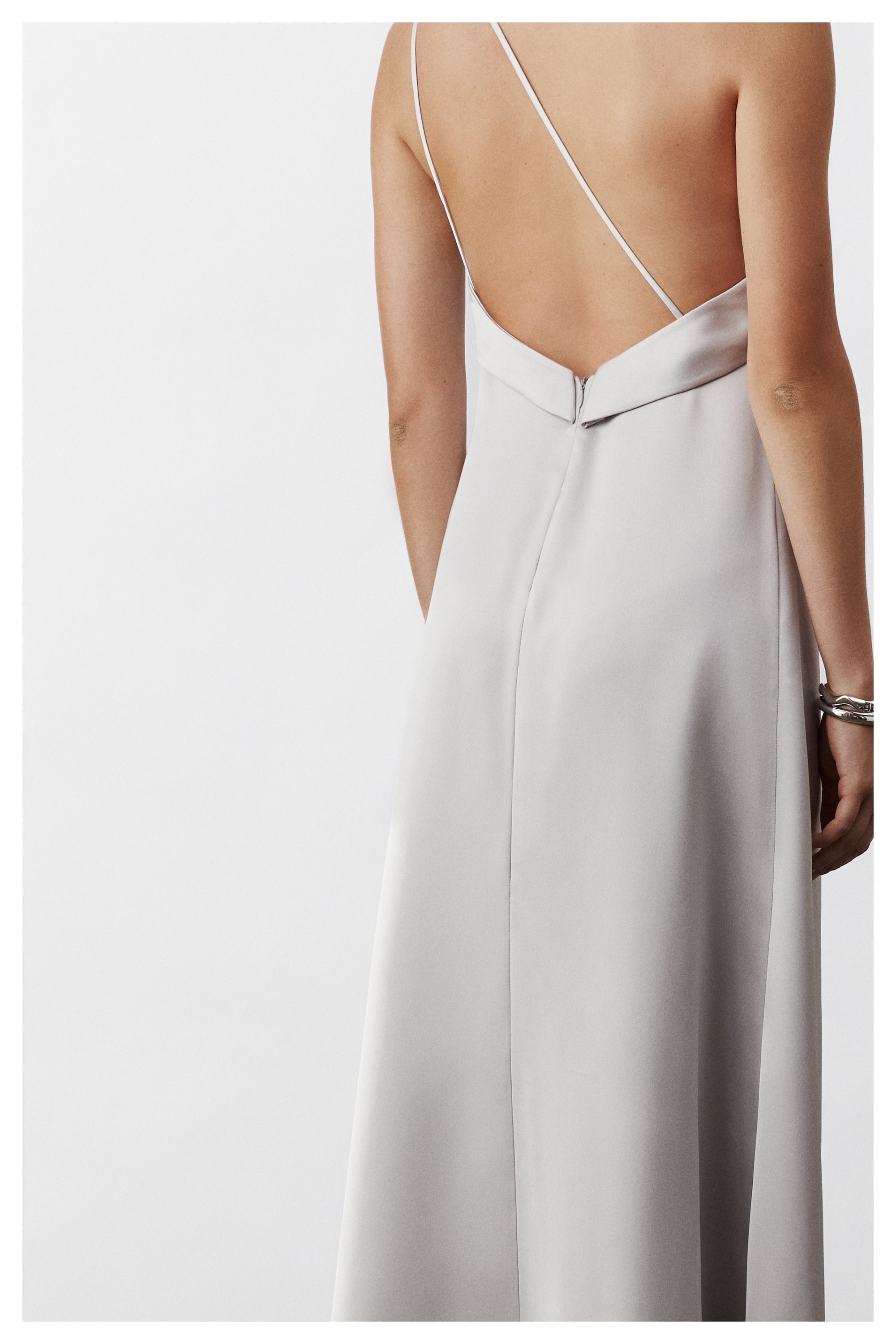 Nazlı Ceren-Aimee Uzun Saten Elbise-Elbise-4-Milagron.com