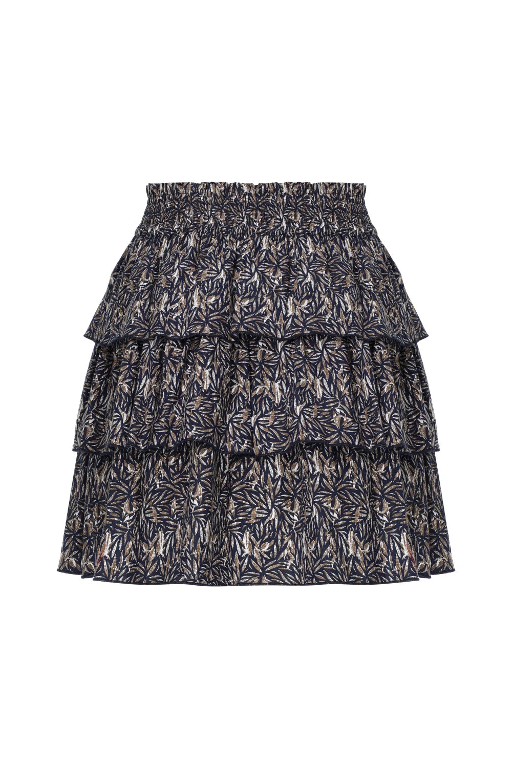 Nazlı Ceren-Amy Koton Mini Etek Brown-Etek-1-Milagron.com