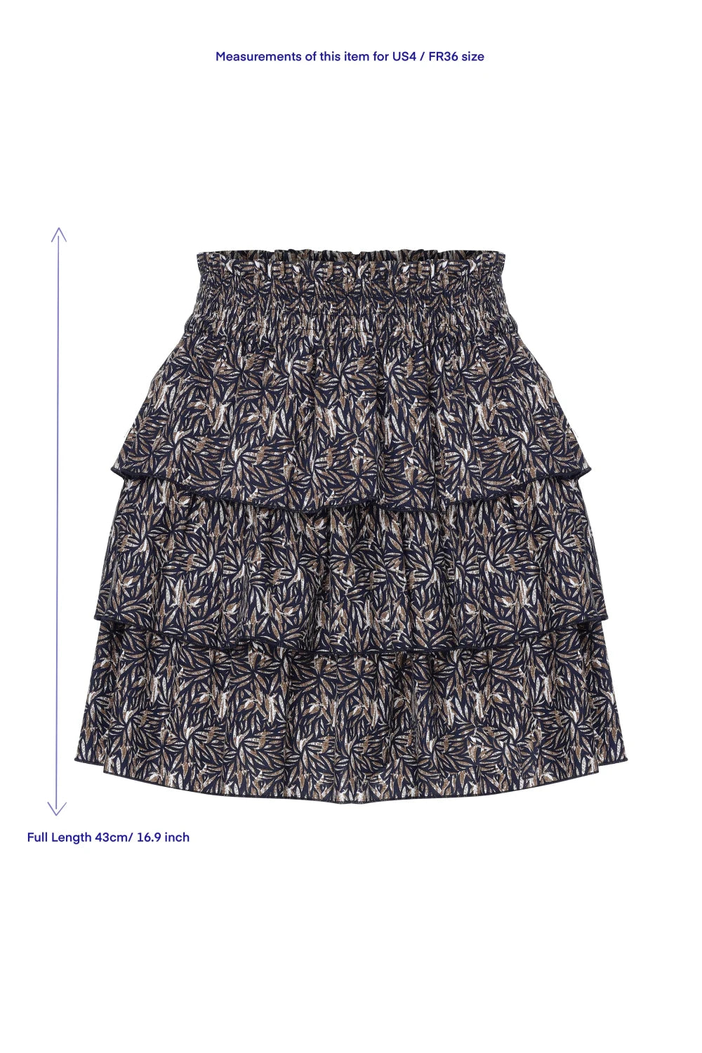 Nazlı Ceren-Amy Koton Mini Etek Brown-Etek-6-Milagron.com