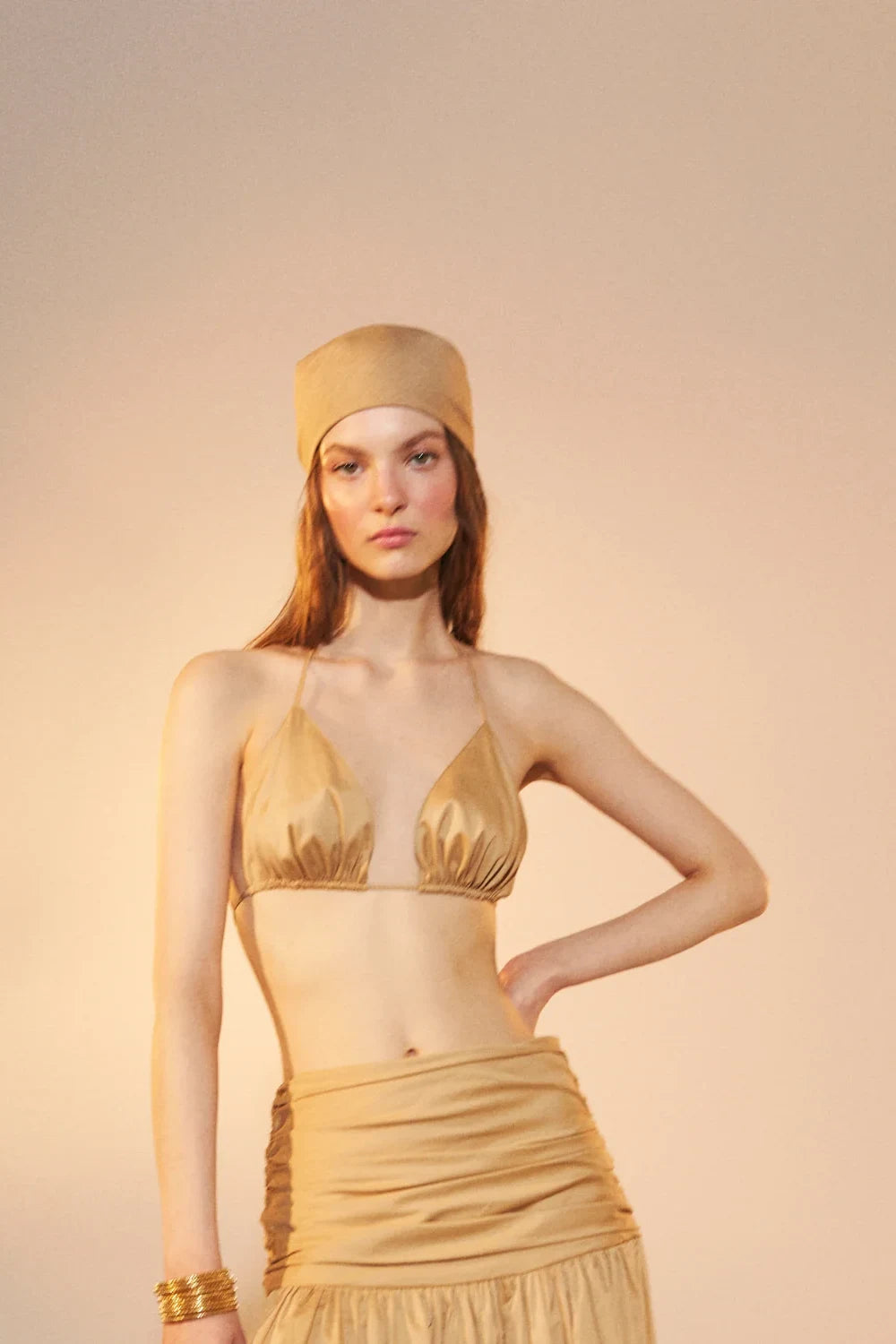 Nazlı Ceren-Birdie Bikini Top Apple Cinnamon-Top-1-Milagron.com