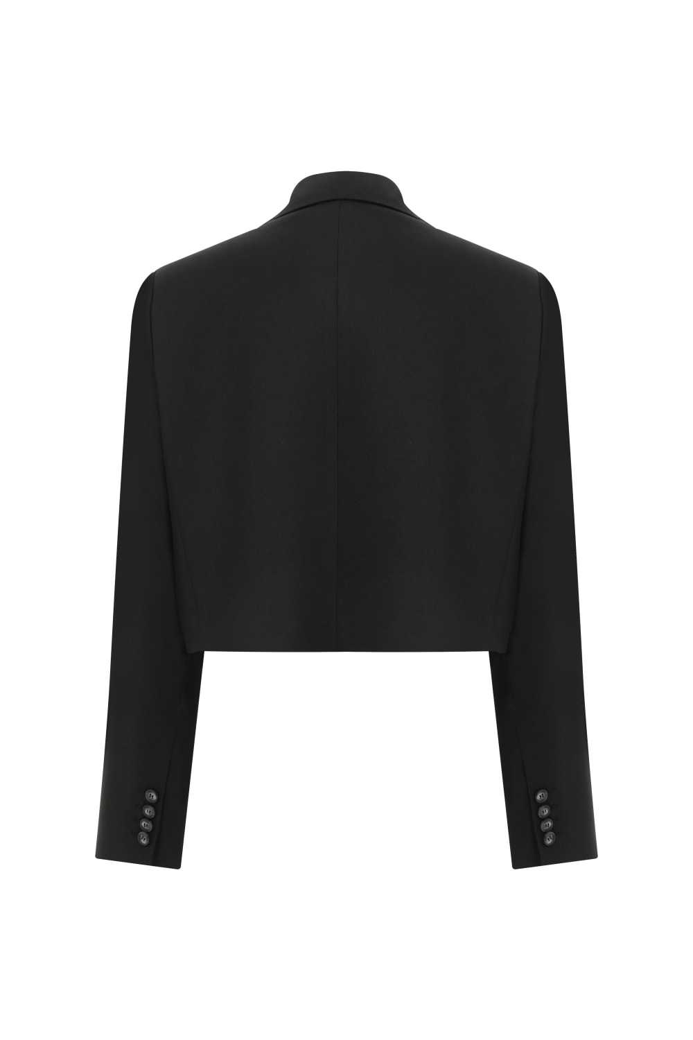 Nazlı Ceren-Boxy Siyah Kısa Ceket-Ceket-2-Milagron.com