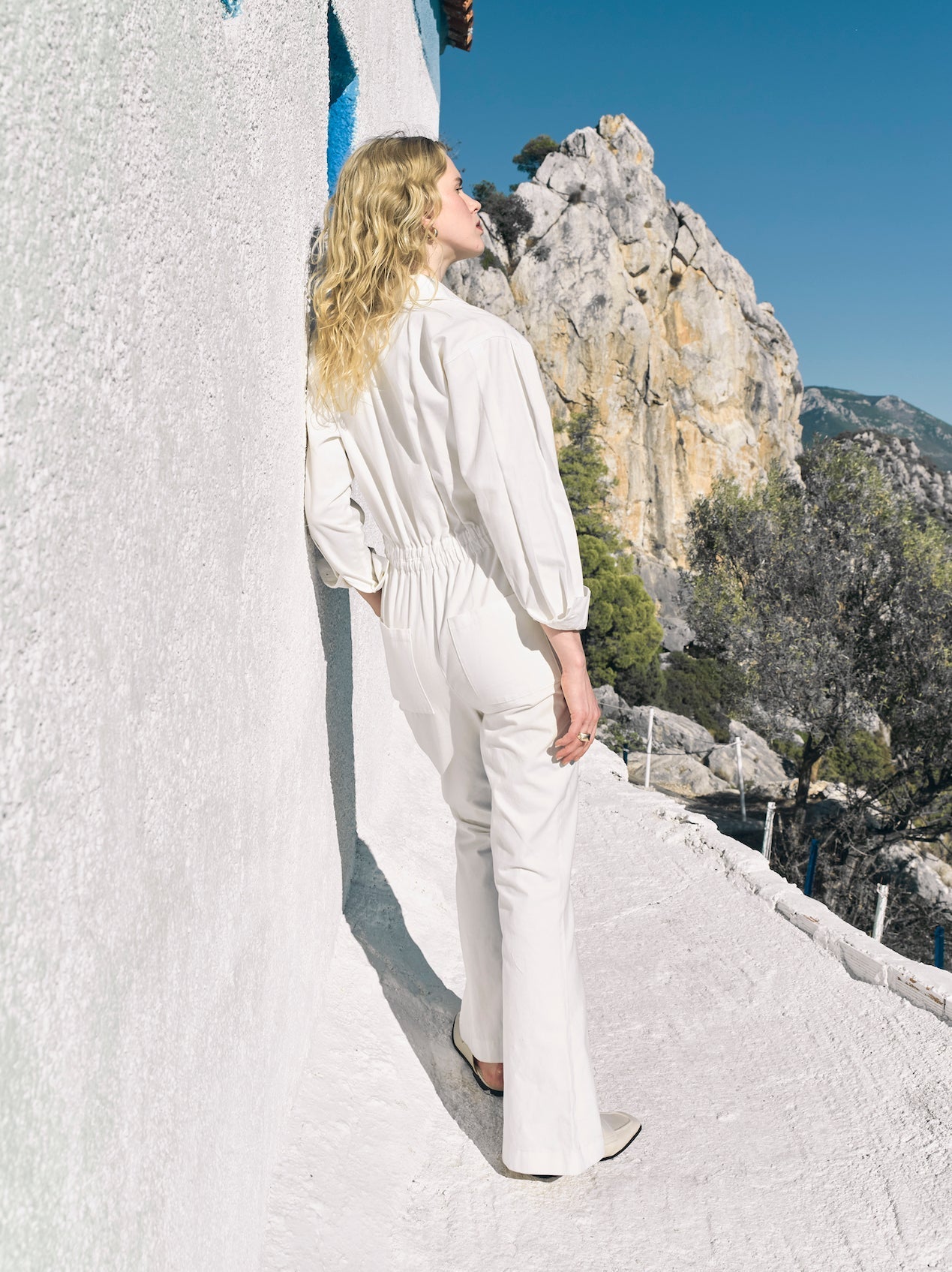 Nazlı Ceren-Dorothy Koton Tulum Beyaz-Tulum-4-Milagron.com