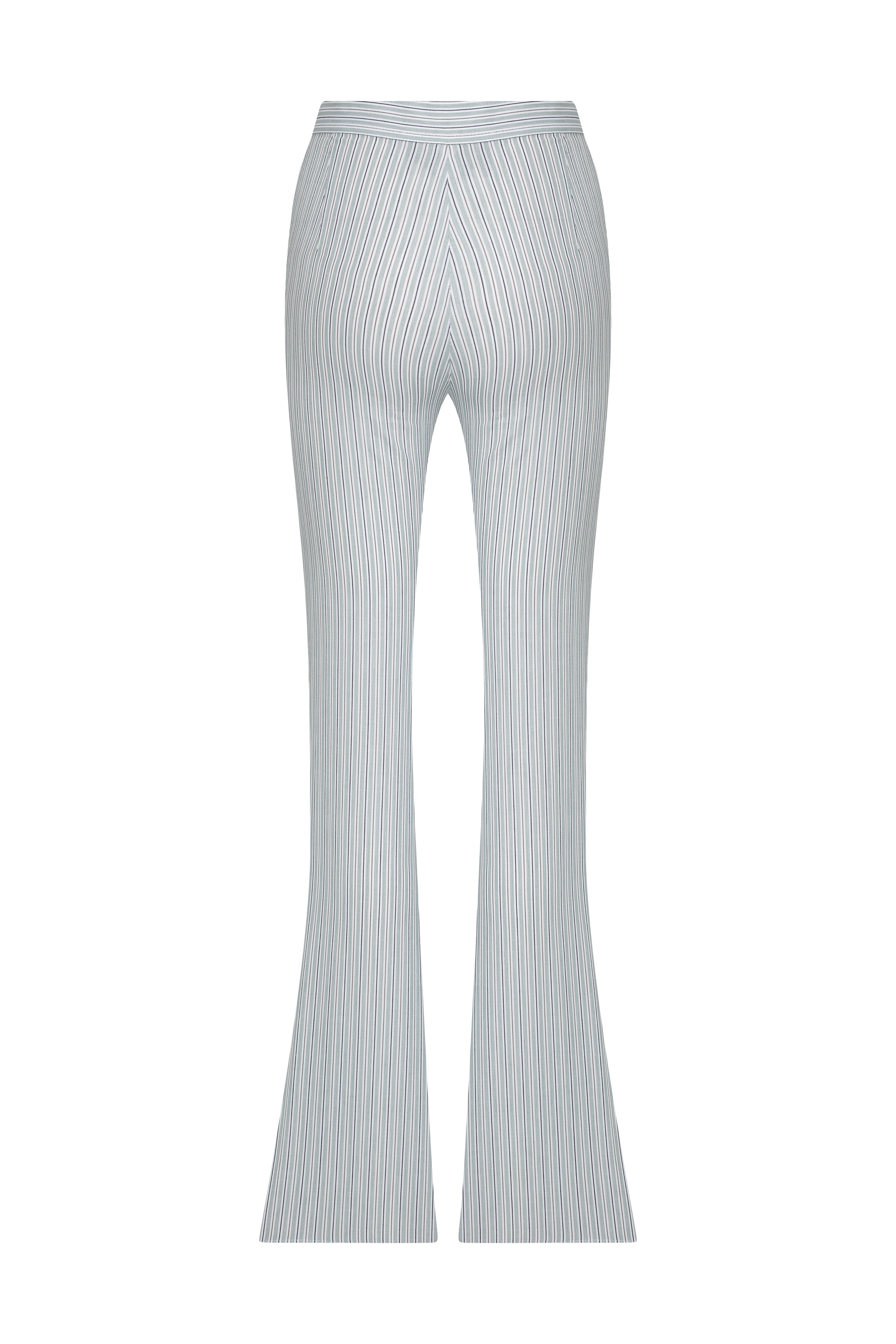 Nazlı Ceren-Doxy Flared Koton Pantolon-Pantolon-2-Milagron.com