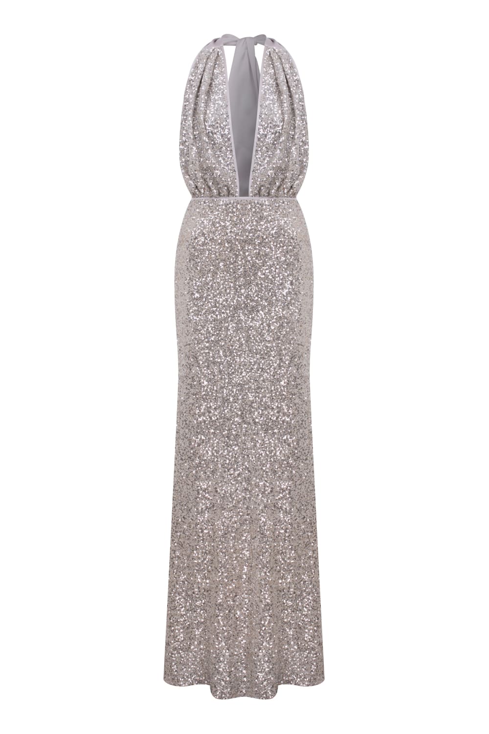 Nazlı Ceren-Ines Payetli Elbise-Elbise-1-Milagron.com