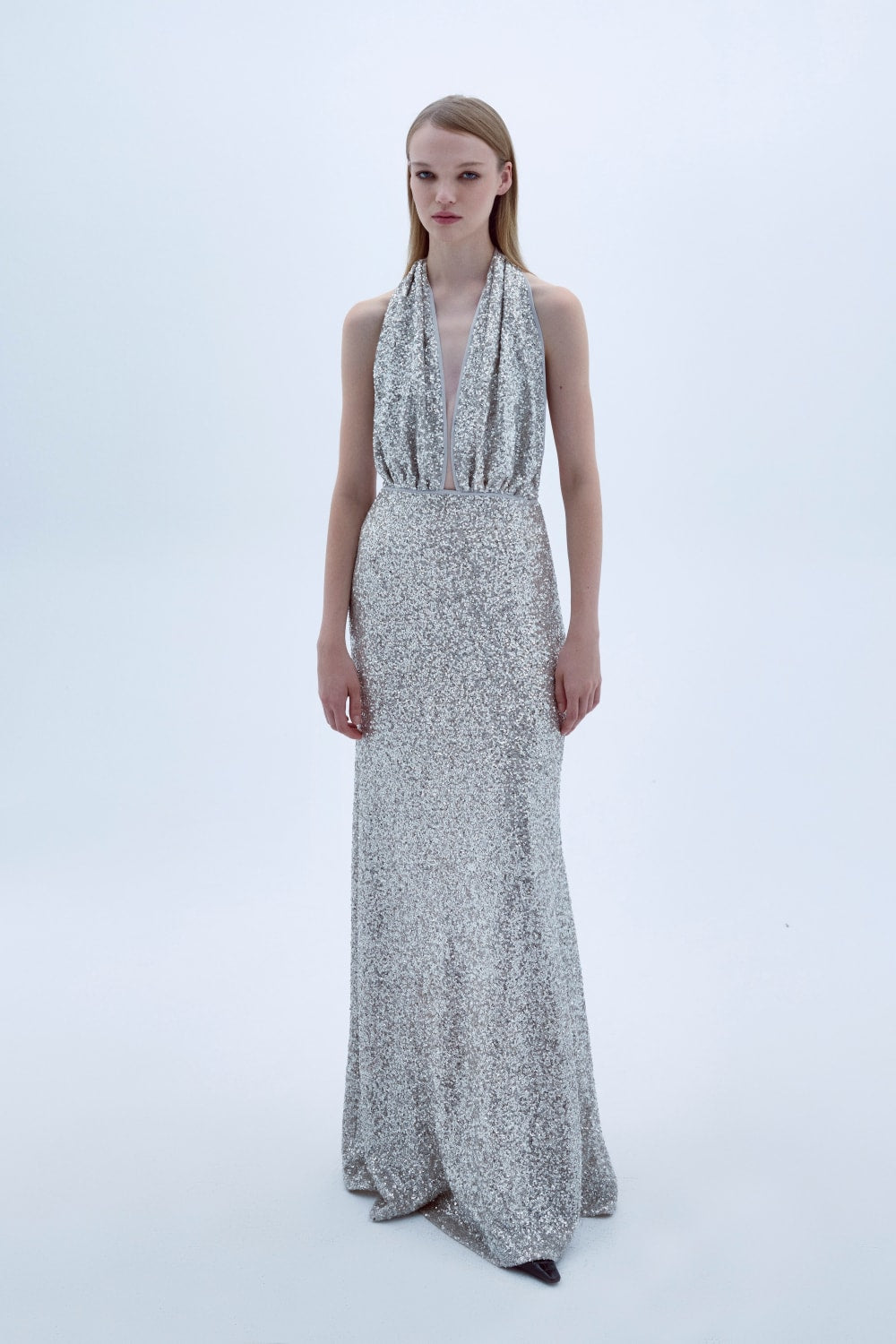 Nazlı Ceren-Ines Payetli Elbise-Elbise-9-Milagron.com