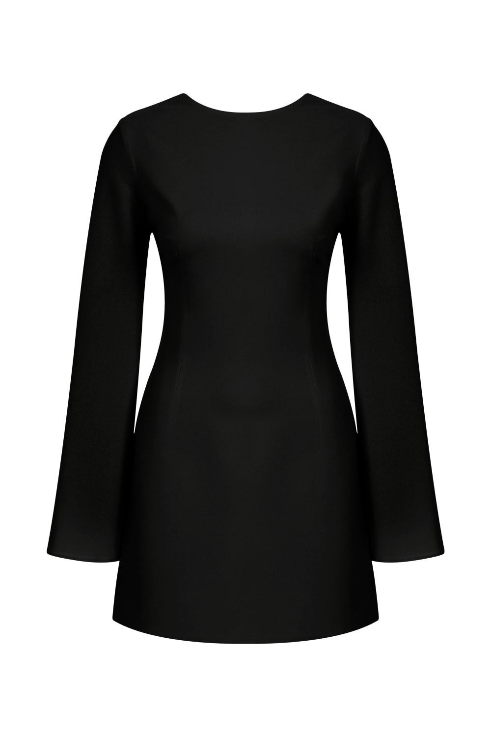 Nazlı Ceren-Ira Sırt Dekolteli Siyah Elbise-Elbise-3-Milagron.com