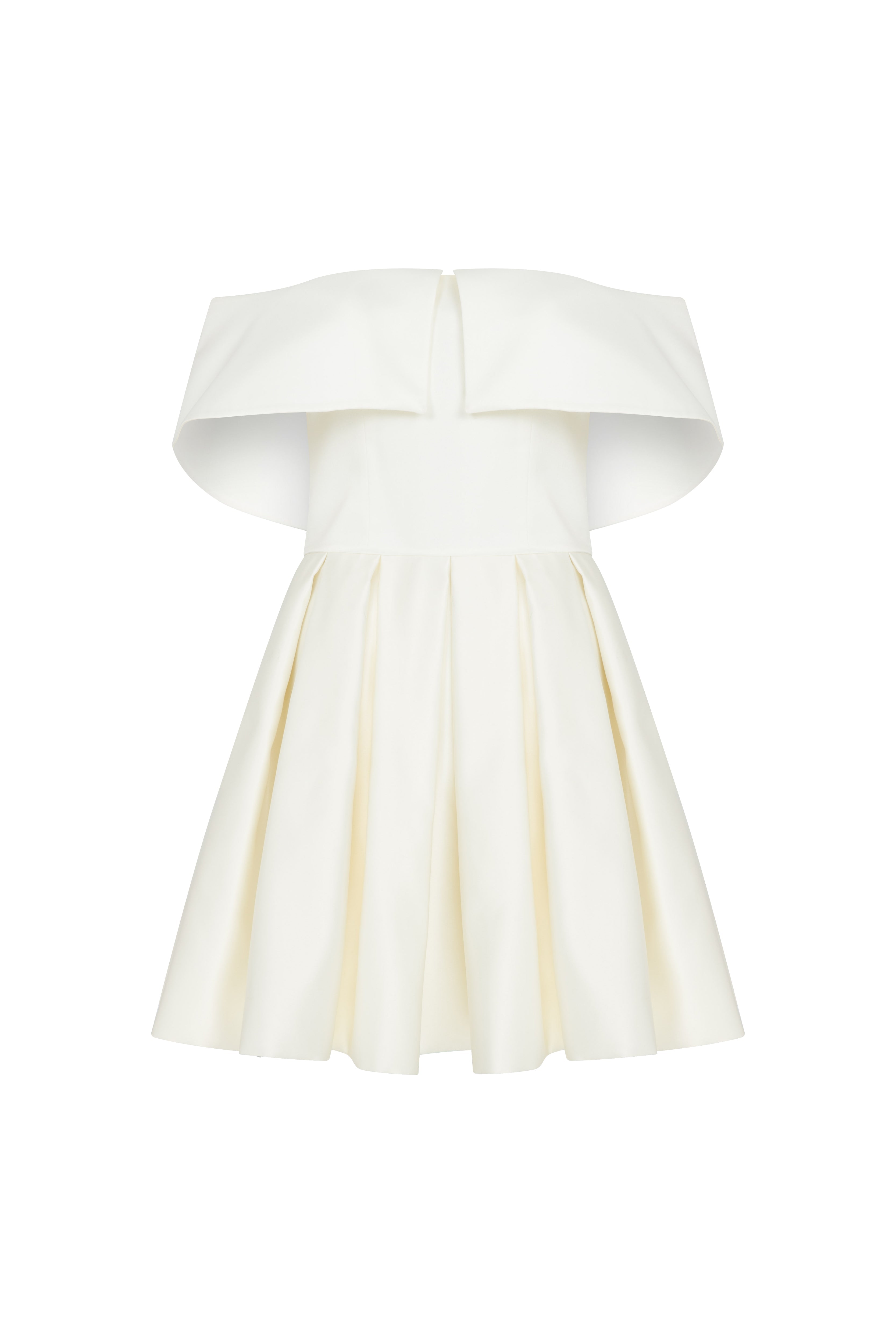 Nazlı Ceren-Ivy Mini Elbise Vanilla Ice-Elbise-1-Milagron.com