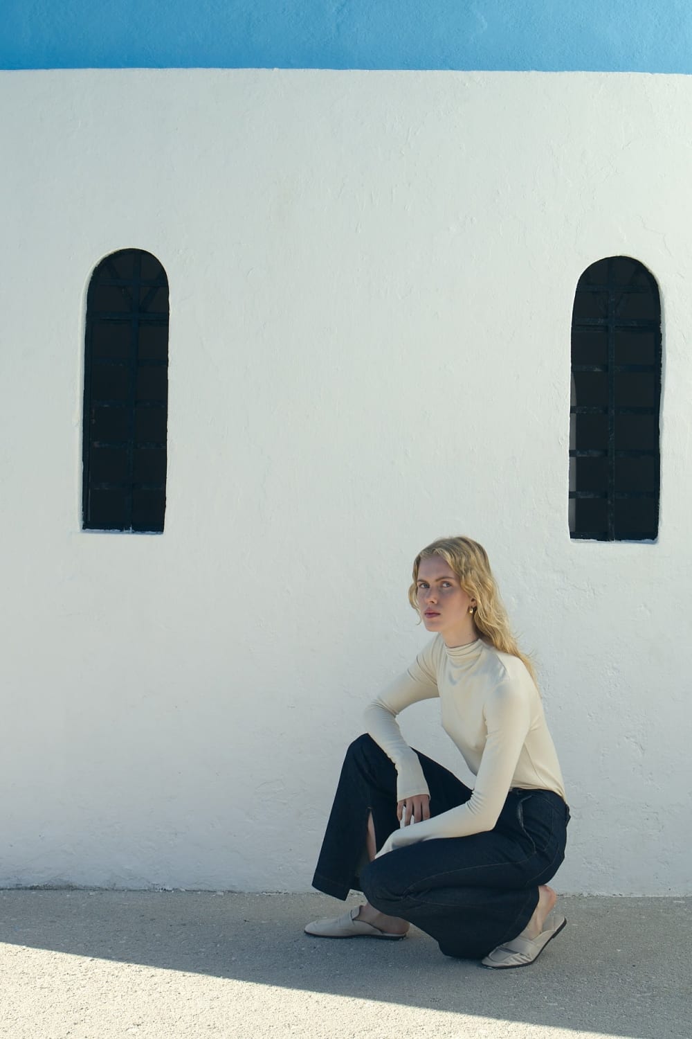 Nazlı Ceren-Jenn örme Bluz Beige-Bluz-6-Milagron.com