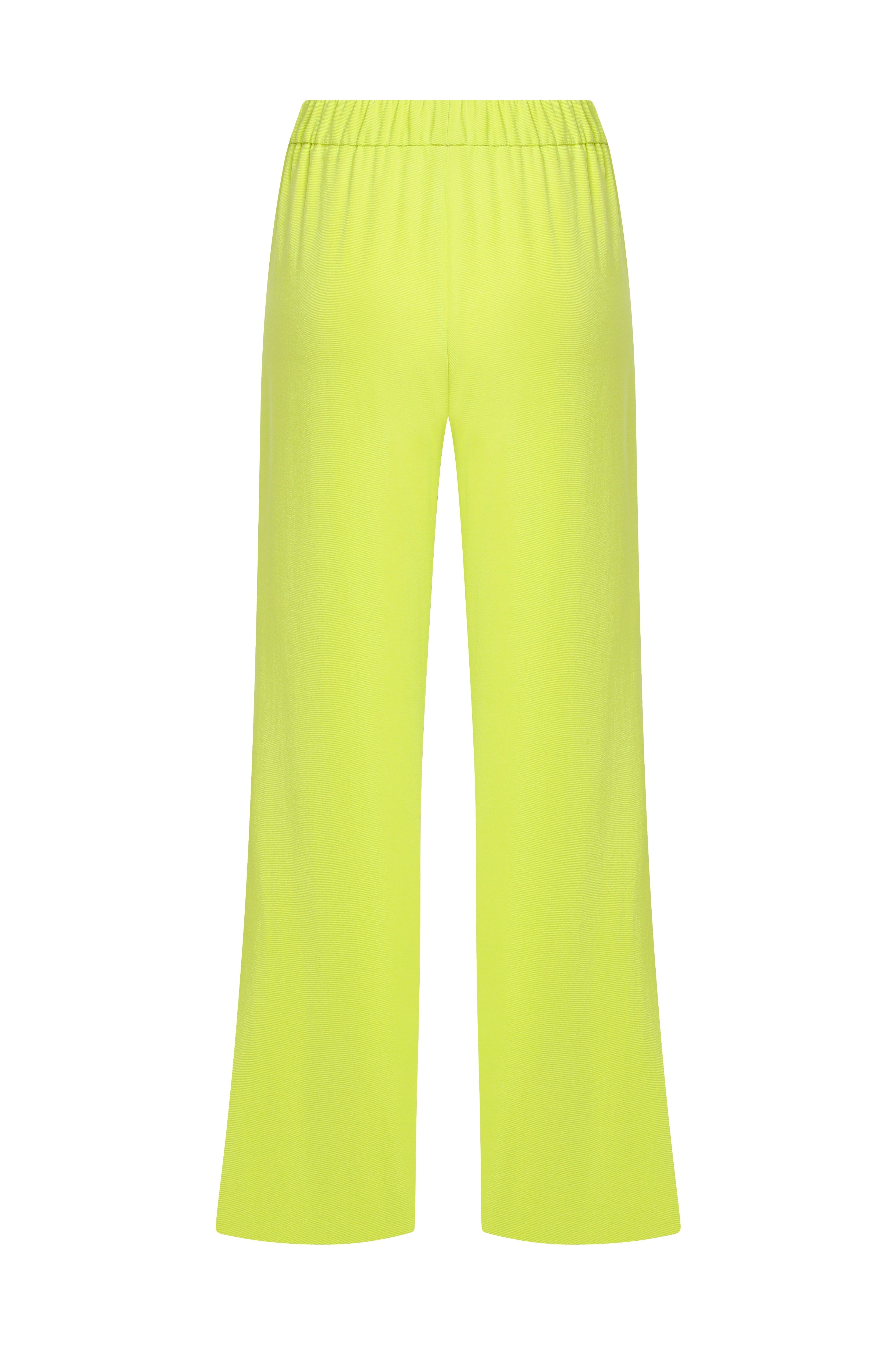 Nazlı Ceren-Kyra Pantolon Lime-Pantolon-2-Milagron.com