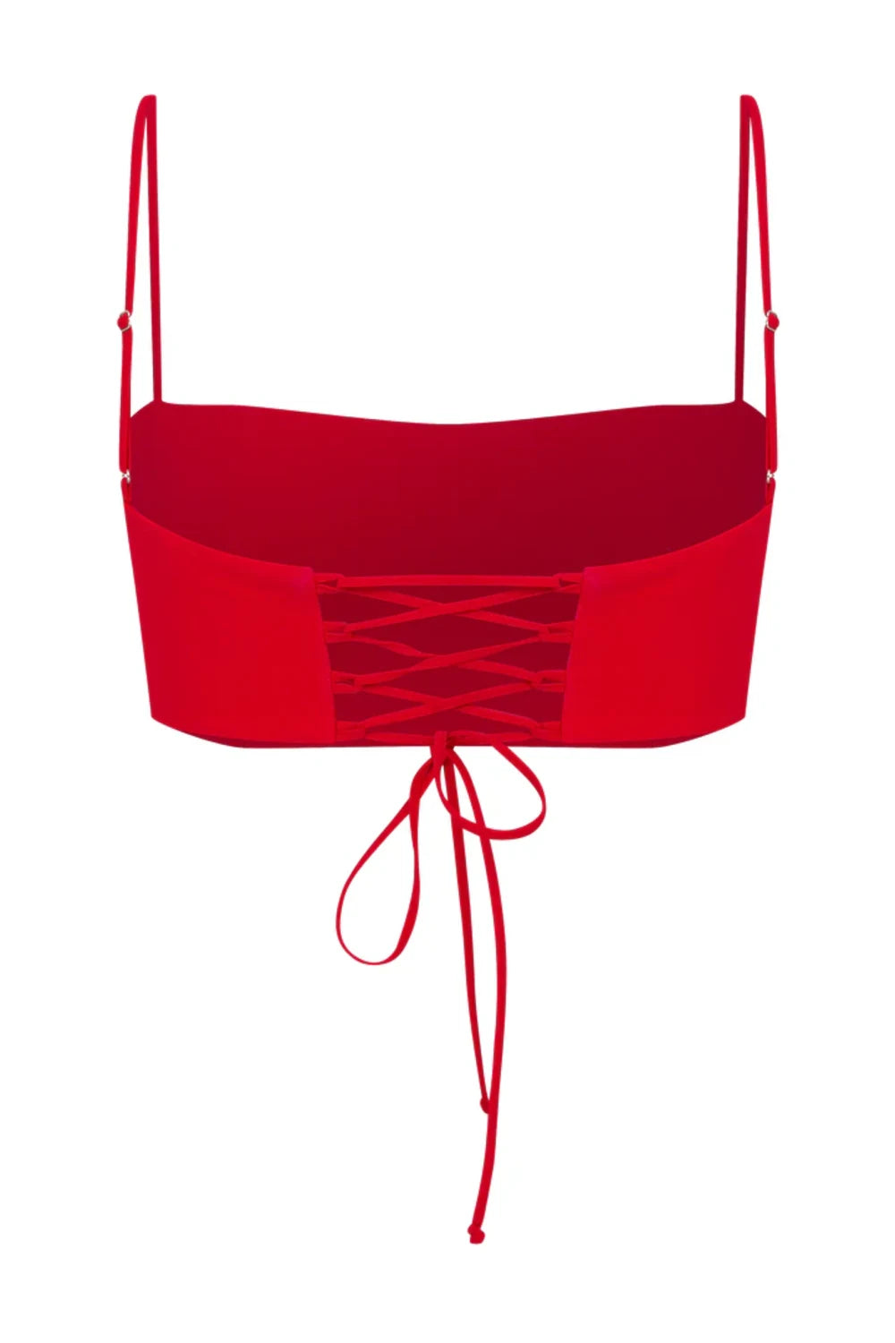 Nazlı Ceren-Lalia Krep Top Paprika Red-Top-2-Milagron.com