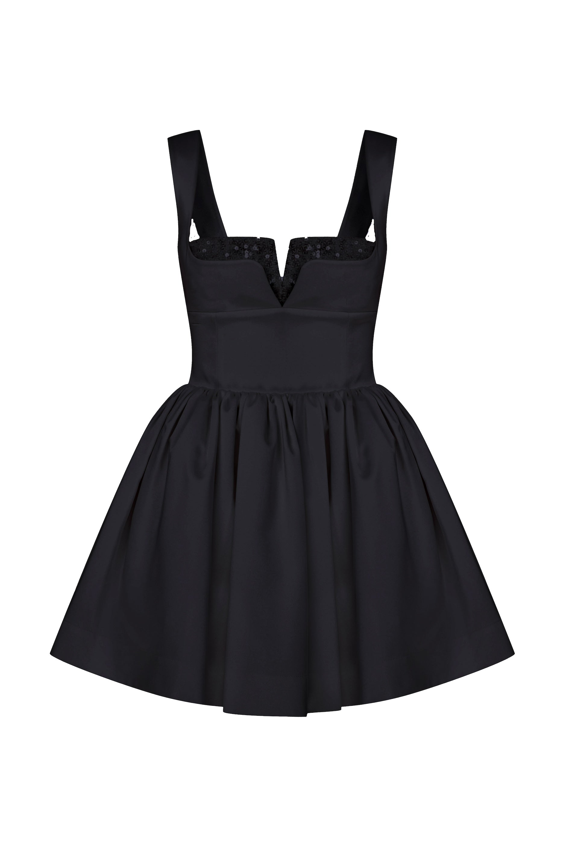 Nazlı Ceren-Leanne Elbise Siyah-Elbise-1-Milagron.com