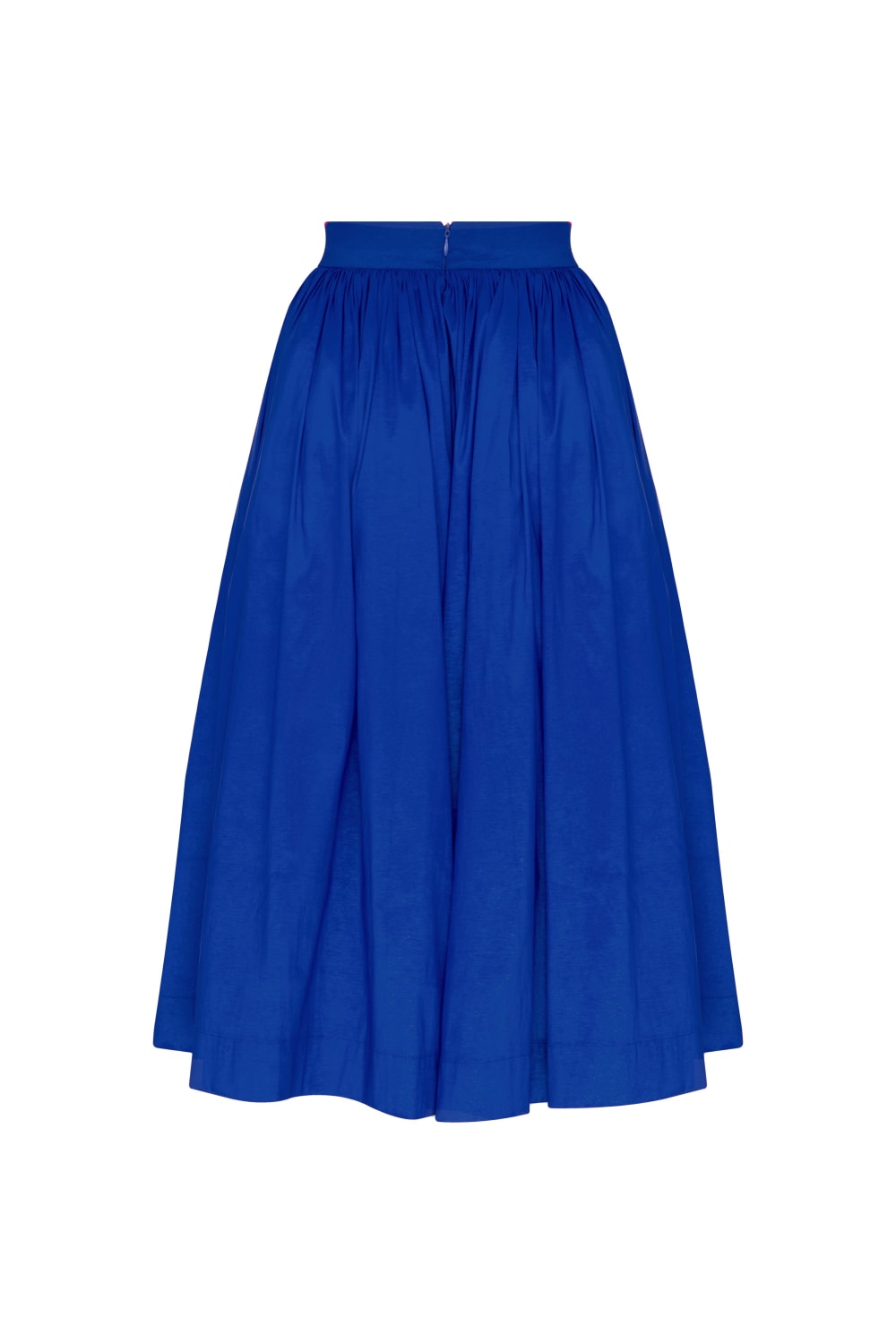 Nazlı Ceren-Lou Lou Midi Etek Bleu-Etek-3-Milagron.com