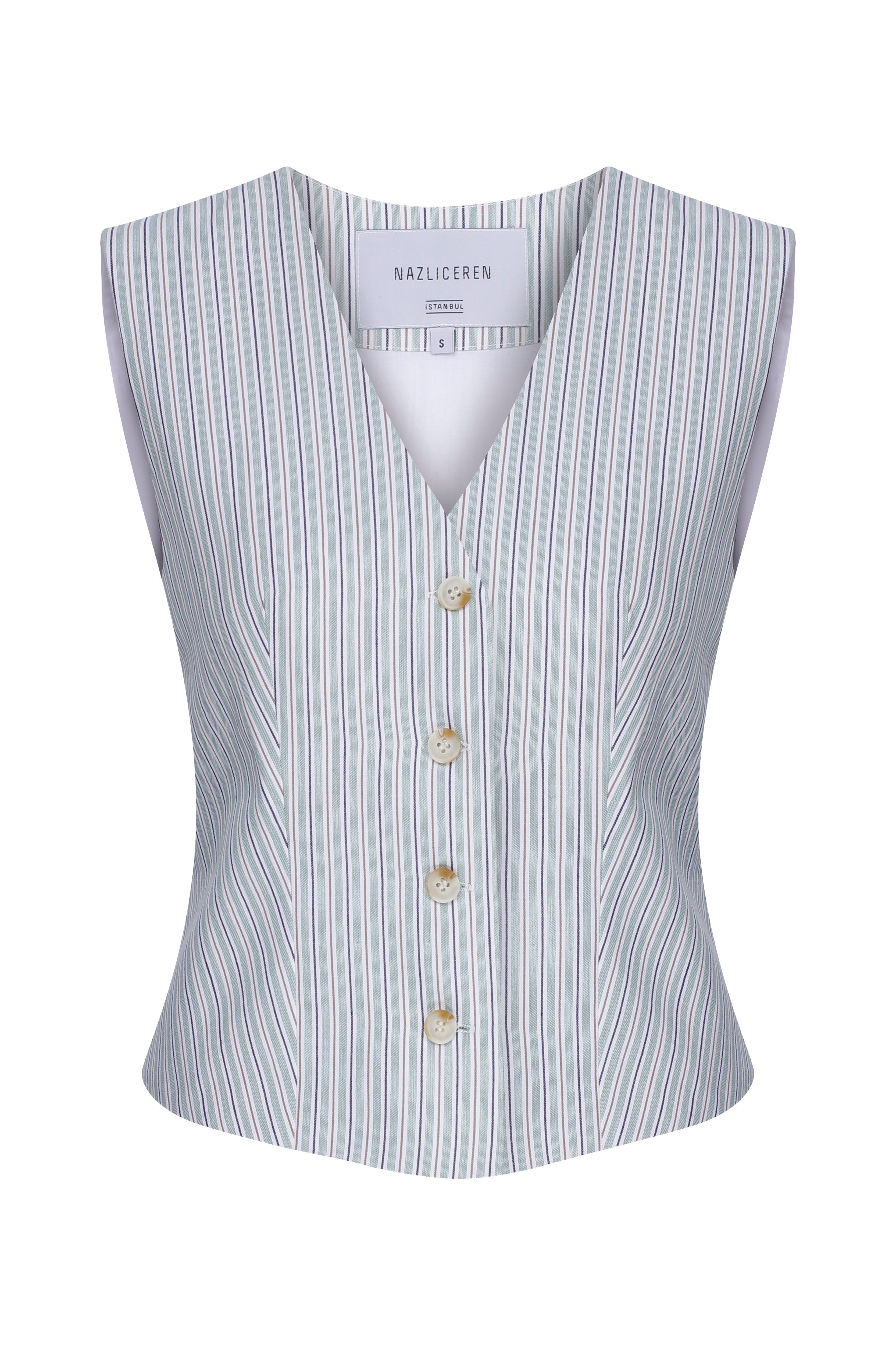 Nazlı Ceren-Lyra Koton Yelek-Yelek-1-Milagron.com