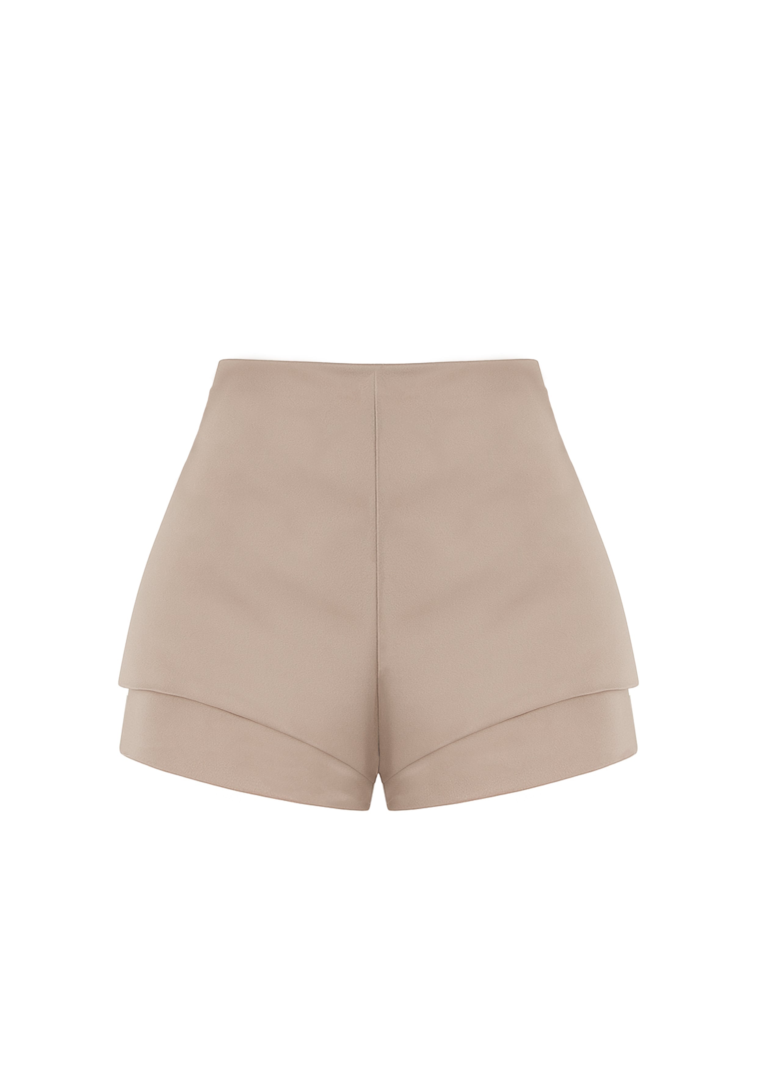 Nazlı Ceren-Maude Mini Saten şort-Şort-4-Milagron.com