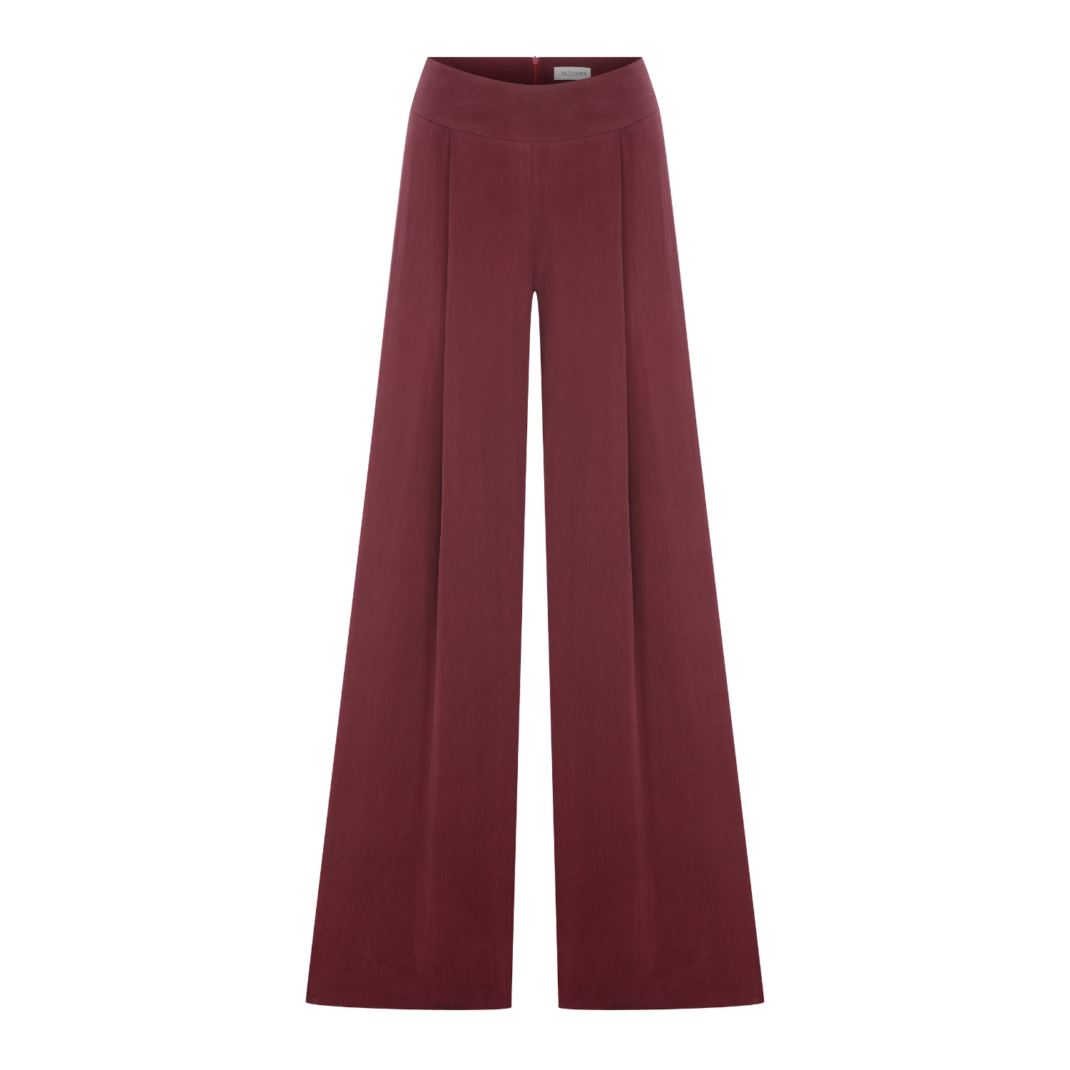 Nazlı Ceren-Mui Modal Pantolon Red Plum-Pantolon-4-Milagron.com