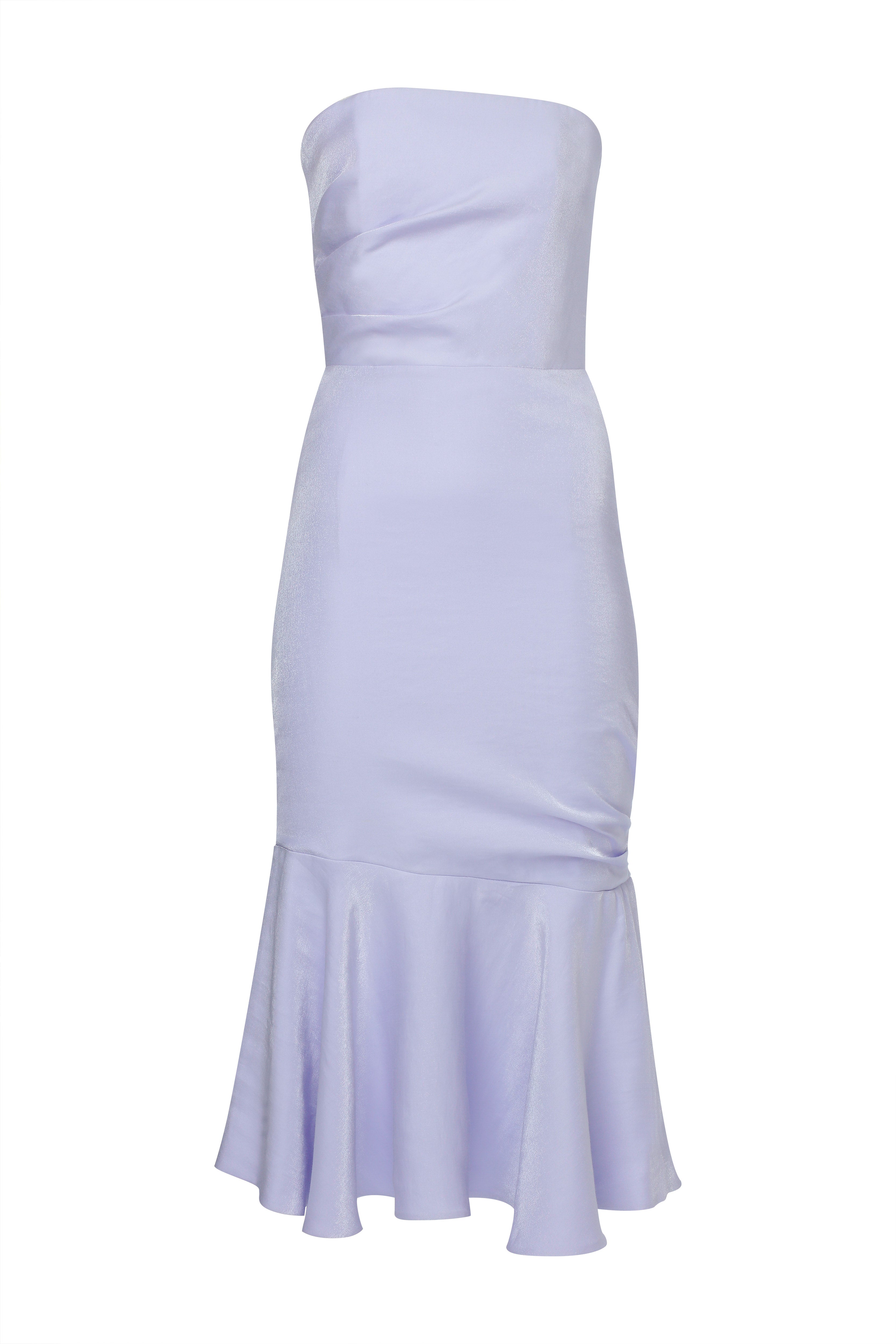 Nazlı Ceren-Noa Straplez Elbise-Elbise-1-Milagron.com