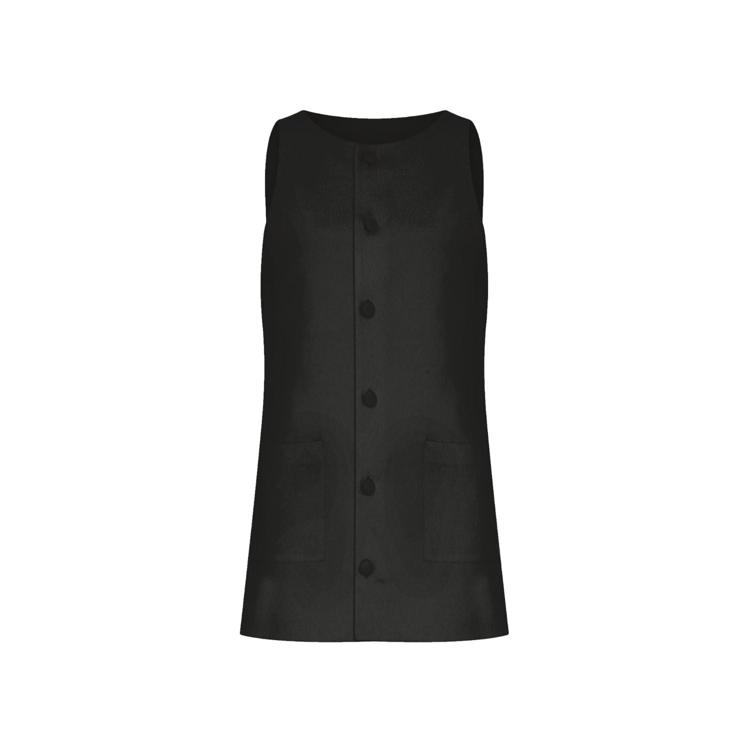 Nazlı Ceren-Odette Krep Mini Elbise Black-Elbise-1-Milagron.com