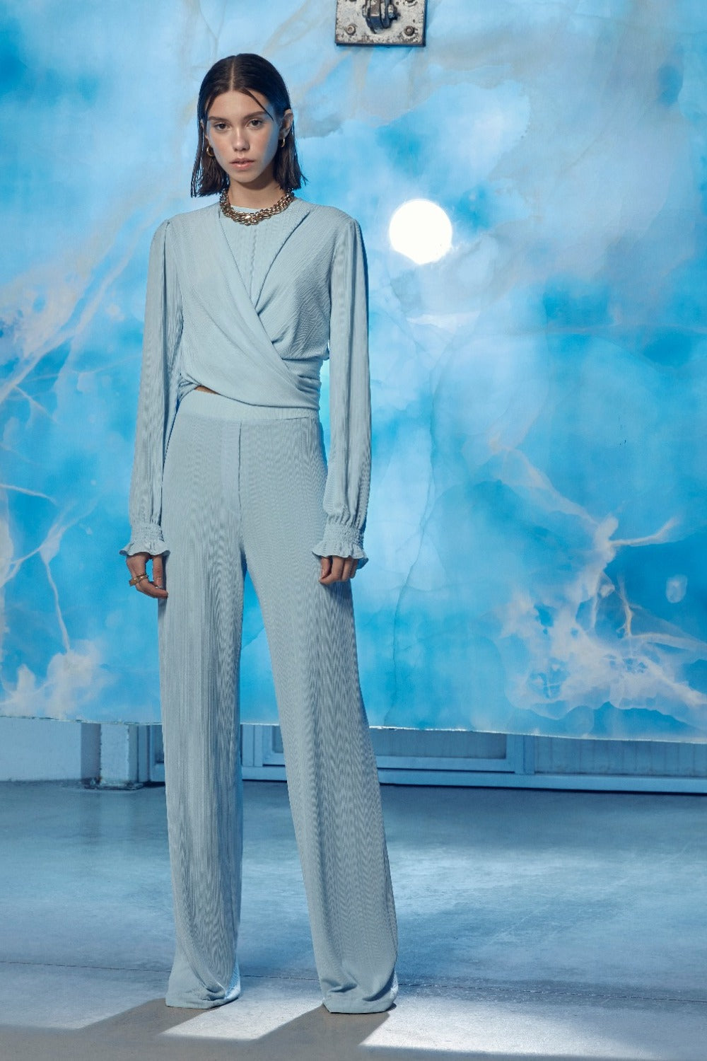 Nazlı Ceren-Orvell Pantolon Mavi-Pantolon-3-Milagron.com