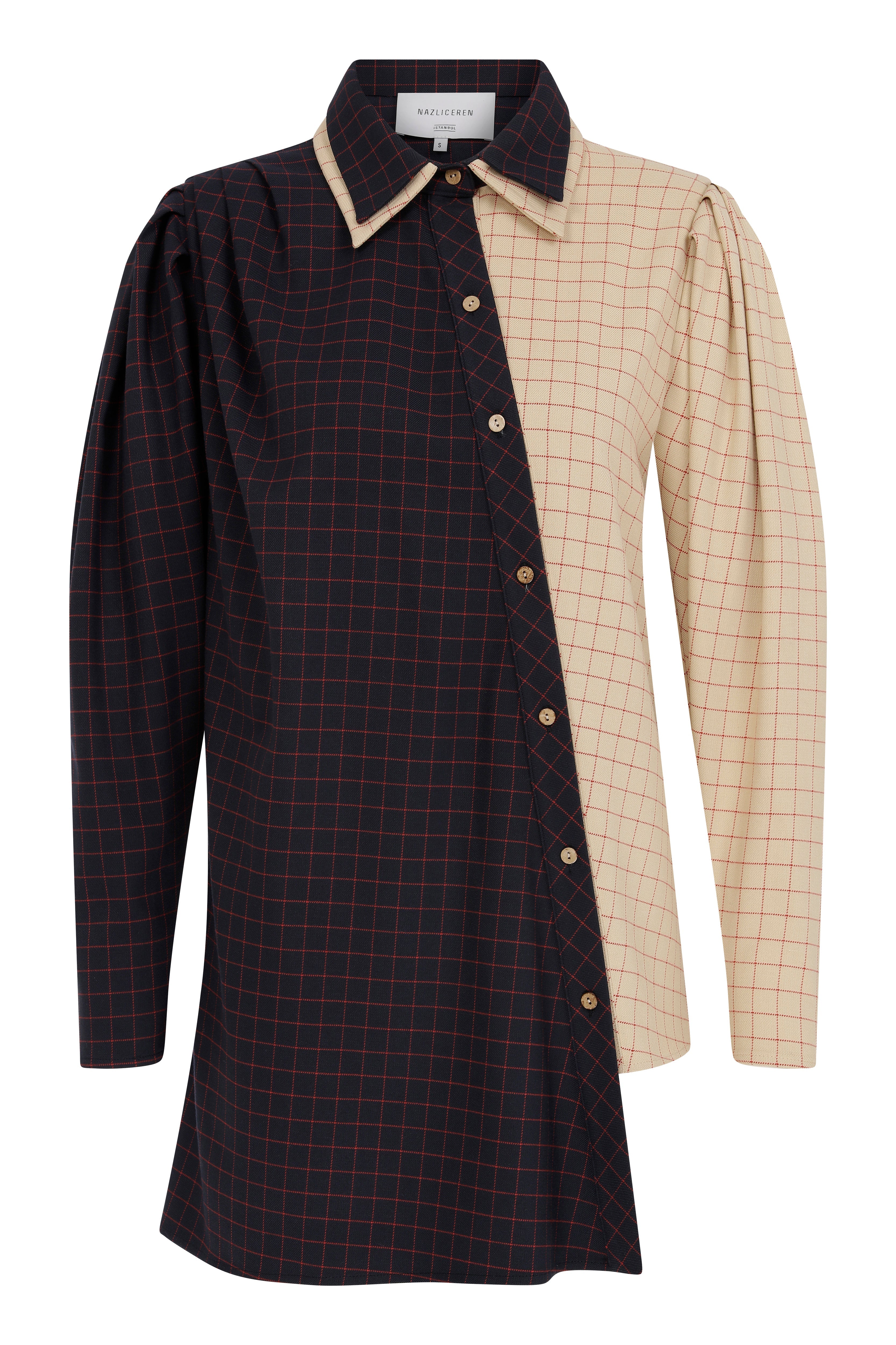 Nazlı Ceren-Palme Gömlek-Gömlek-1-Milagron.com