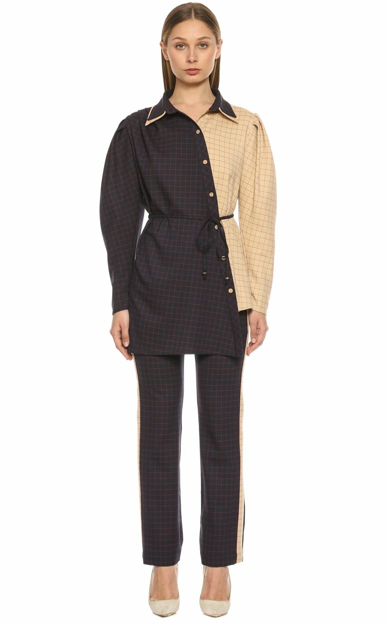 Nazlı Ceren-Palme Gömlek-Gömlek-3-Milagron.com