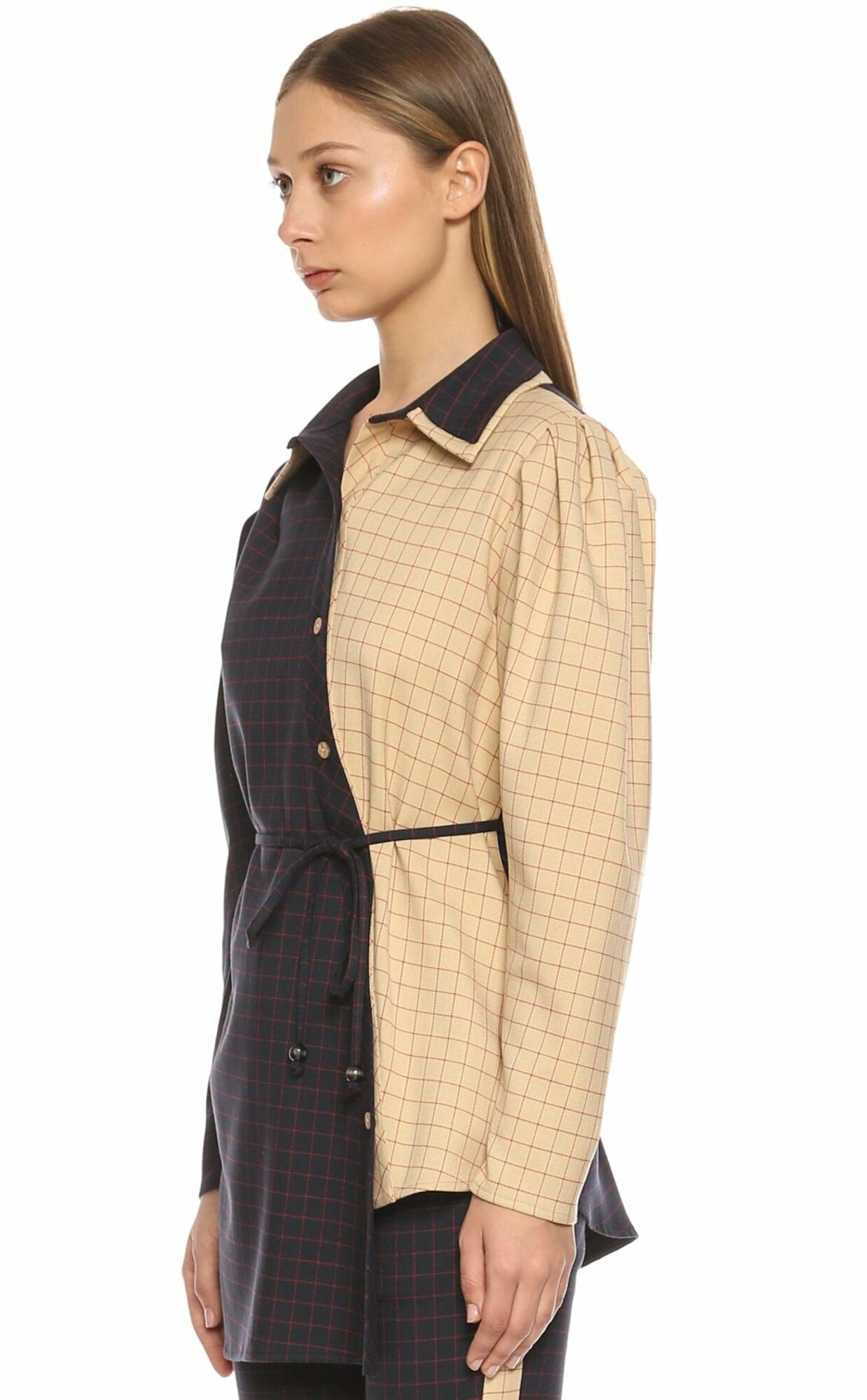 Nazlı Ceren-Palme Gömlek-Gömlek-7-Milagron.com