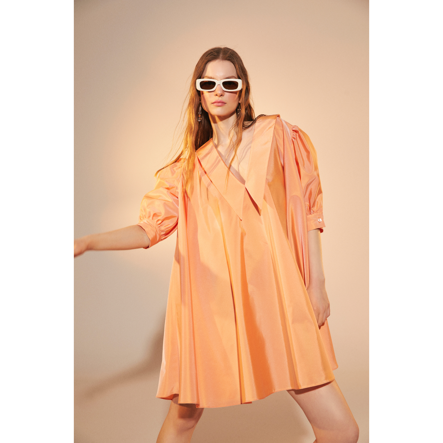 Nazlı Ceren-Poppy Elbise Golden Poppy-Elbise-2-Milagron.com