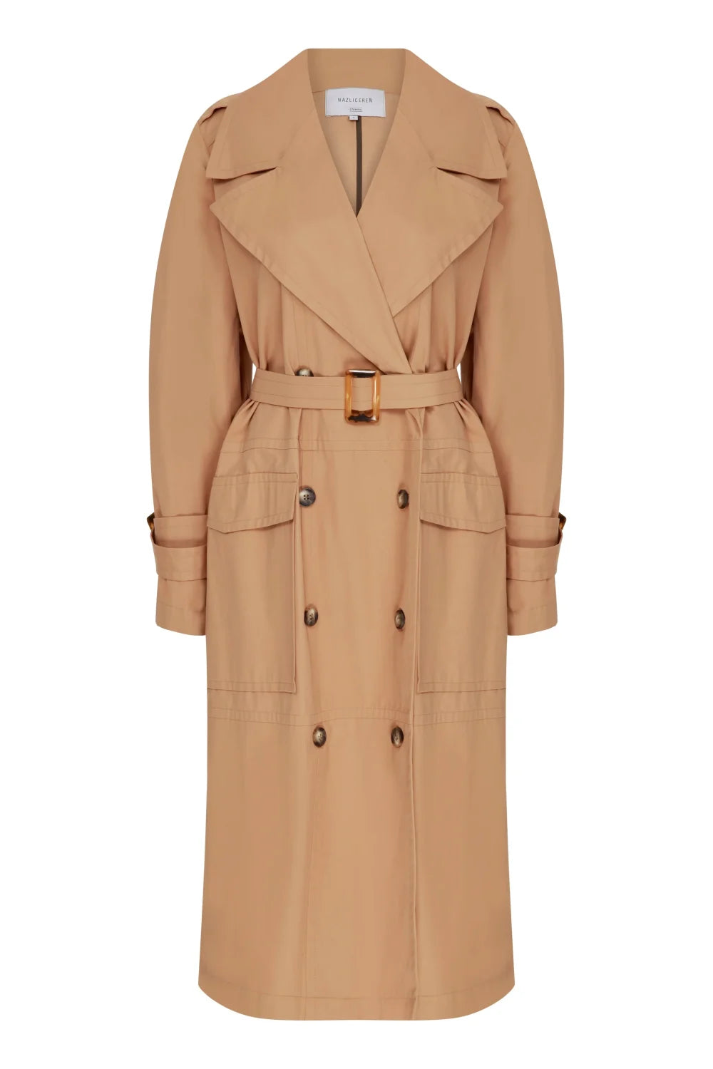 Nazlı Ceren-Shelly Koton Trençkot-Trençkot-1-Milagron.com