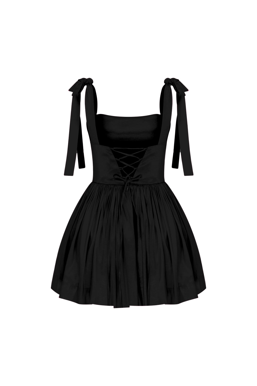 Nazlı Ceren-Sibby Mini Elbise Noire-Elbise-2-Milagron.com