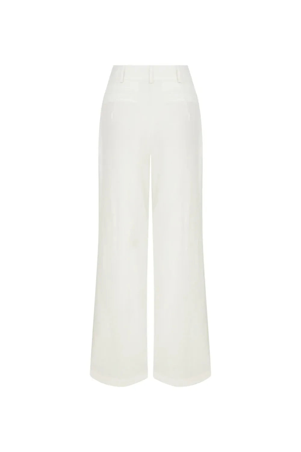 Nazlı Ceren-Tina Keten Pantolon White Sand-Pantolon-2-Milagron.com