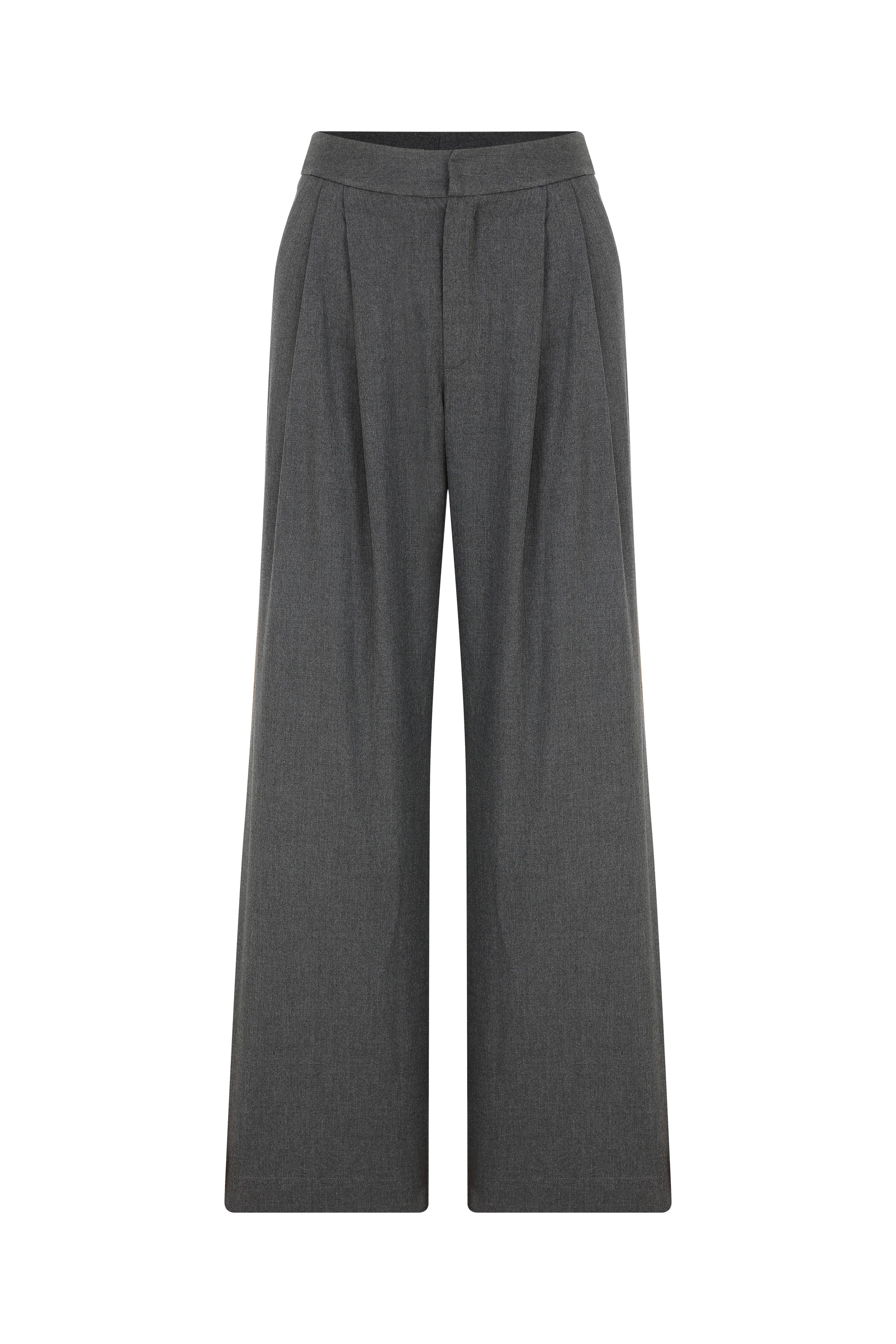 Nazlı Ceren-Tina Pantolon Gri-Pantolon-2-Milagron.com