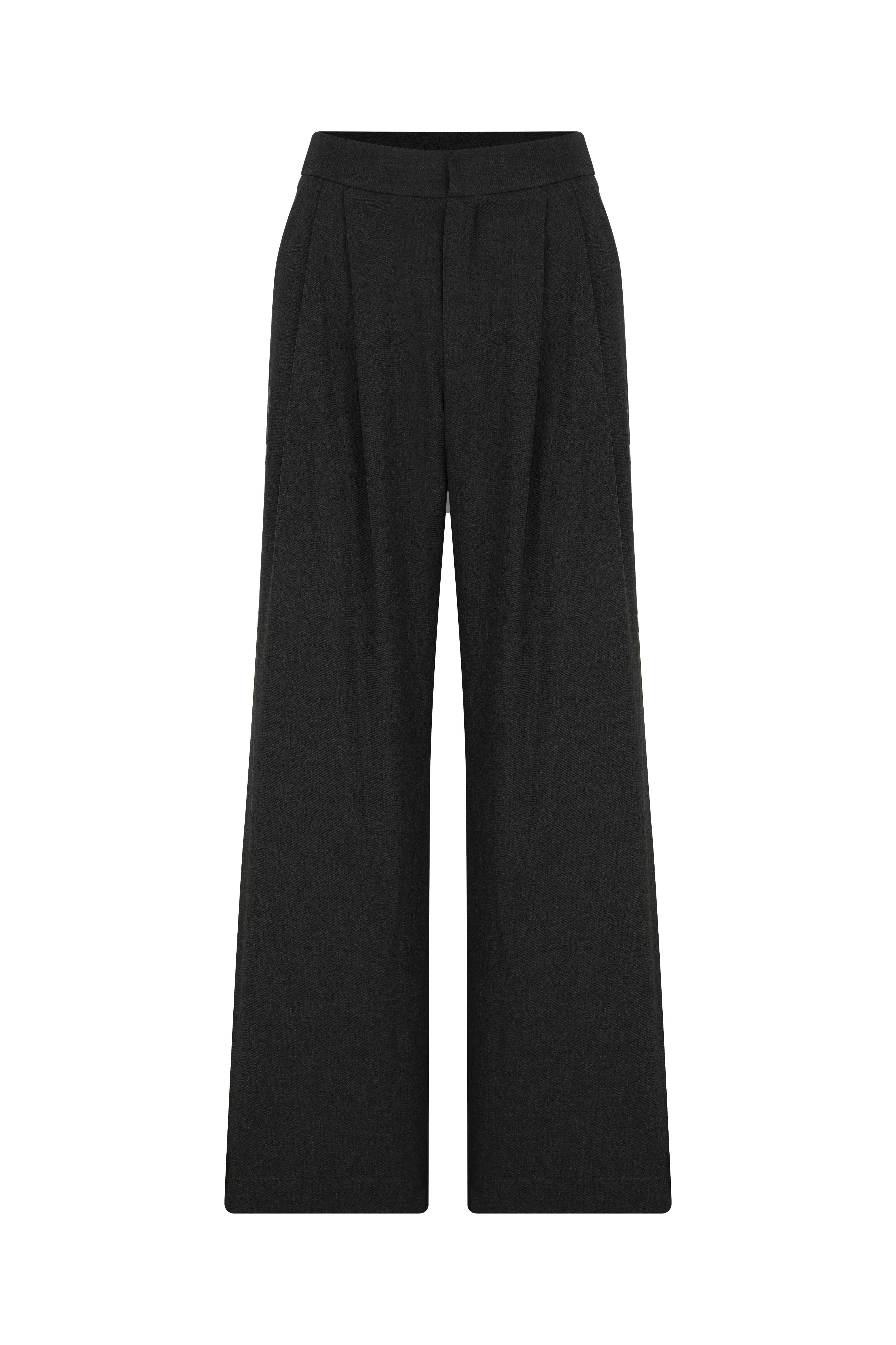 Nazlı Ceren-Tina Pantolon Siyah-Pantolon-2-Milagron.com