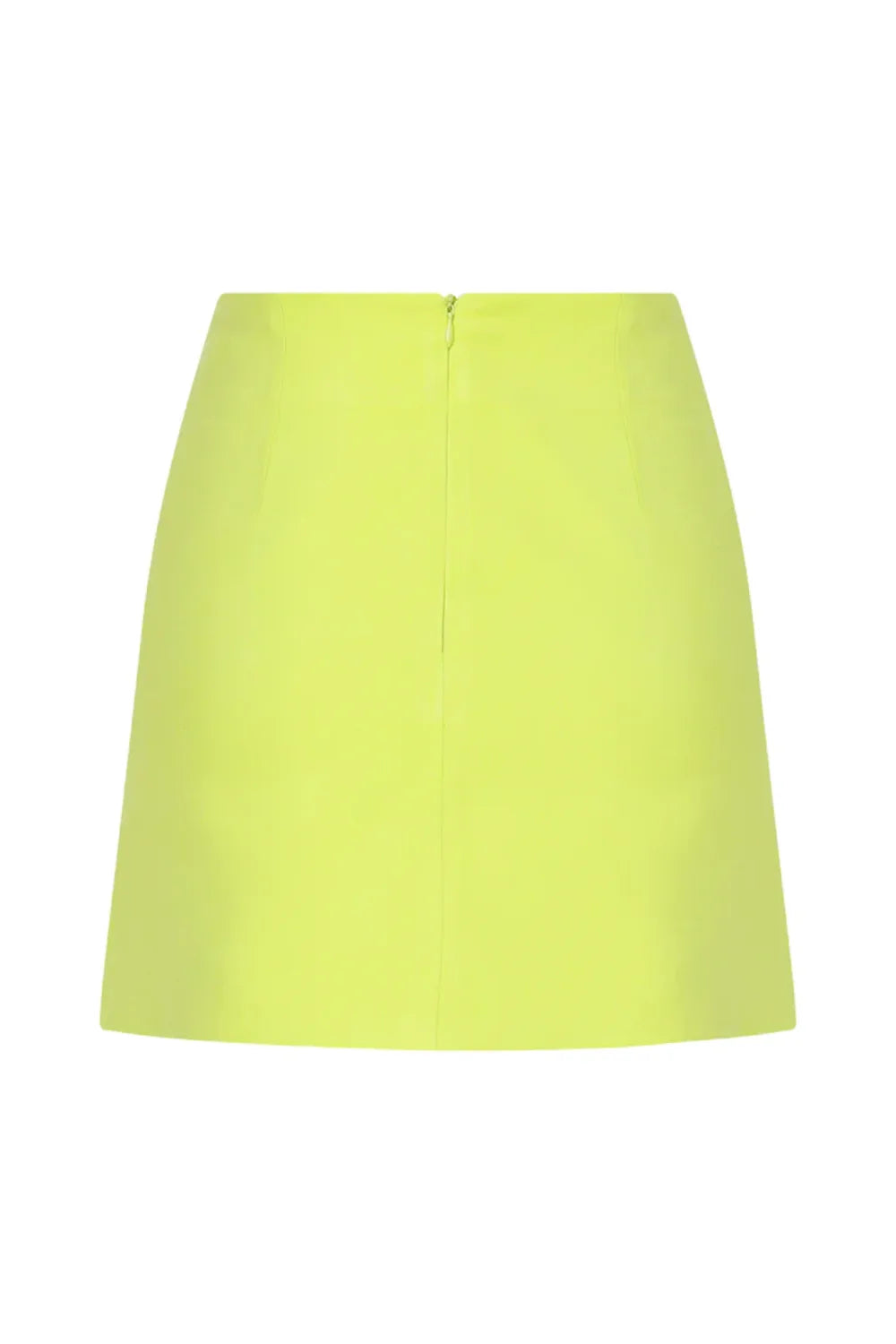 Nazlı Ceren-Vance A Kesim Mini Etek Lime-Etek-2-Milagron.com