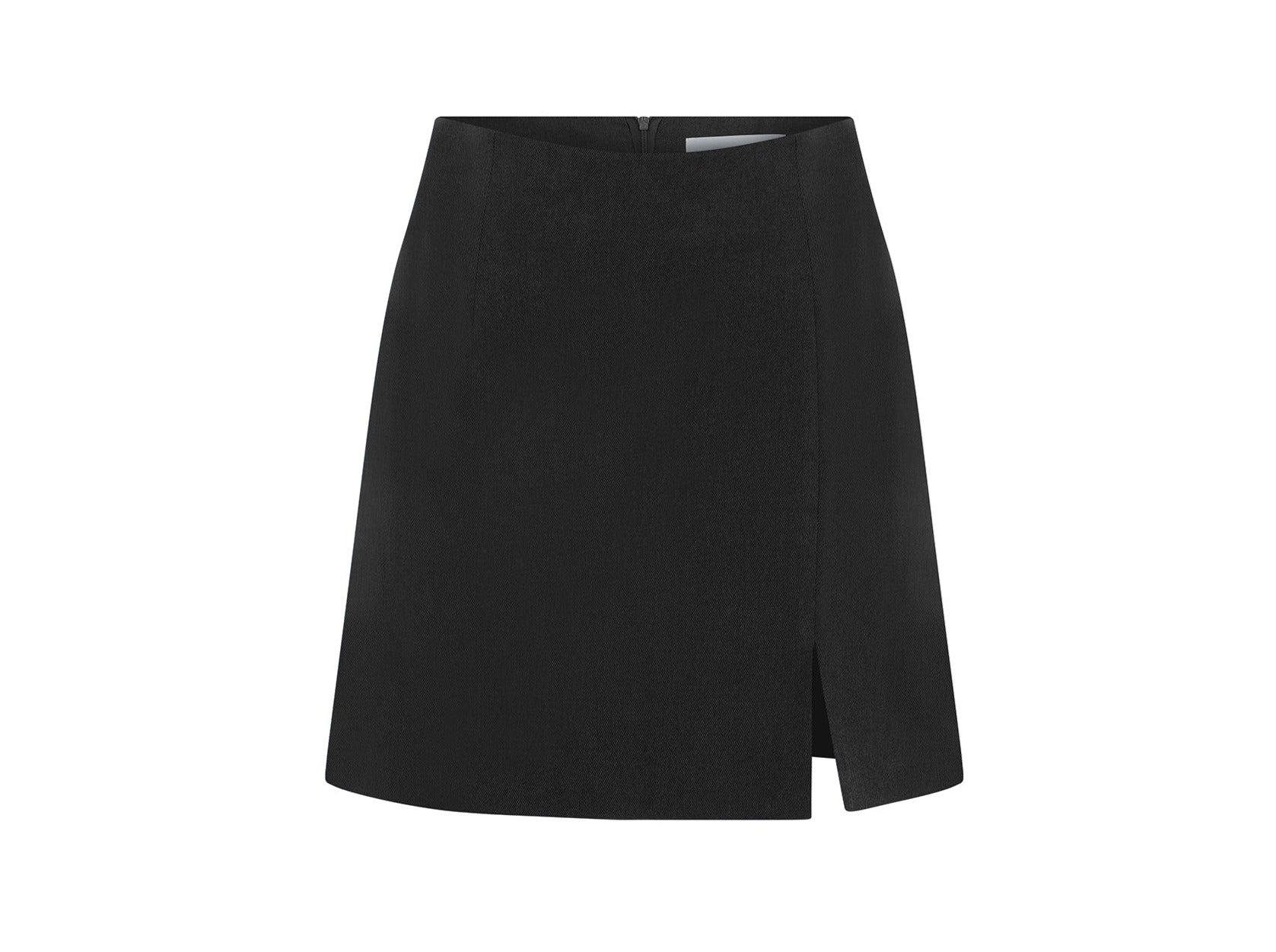 Nazlı Ceren-Vance A Kesim Mini Etek Siyah-Etek-1-Milagron.com