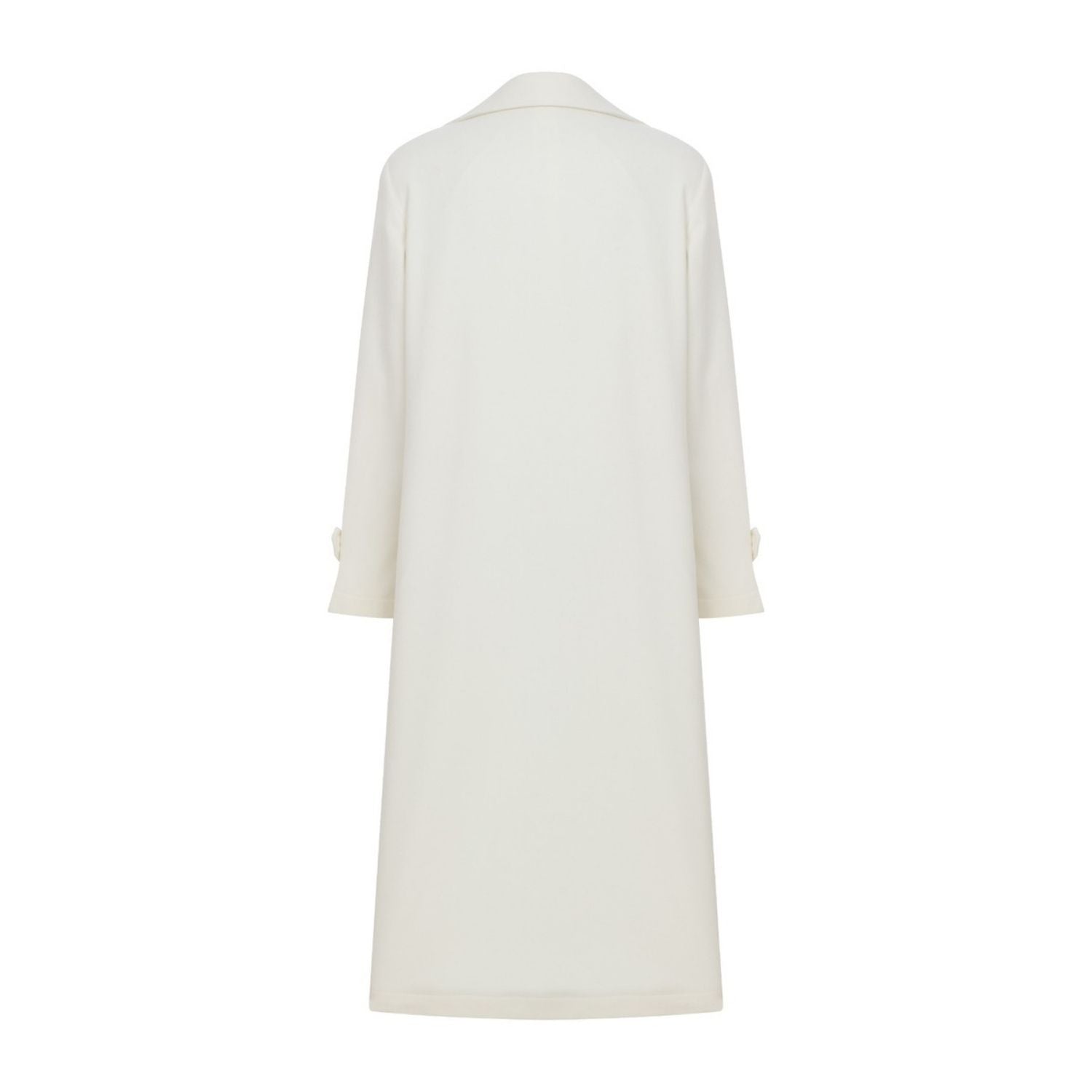 Nazlı Ceren-Vesper Kaşmir Beyaz Palto-Dış Giyim-8-Milagron.com